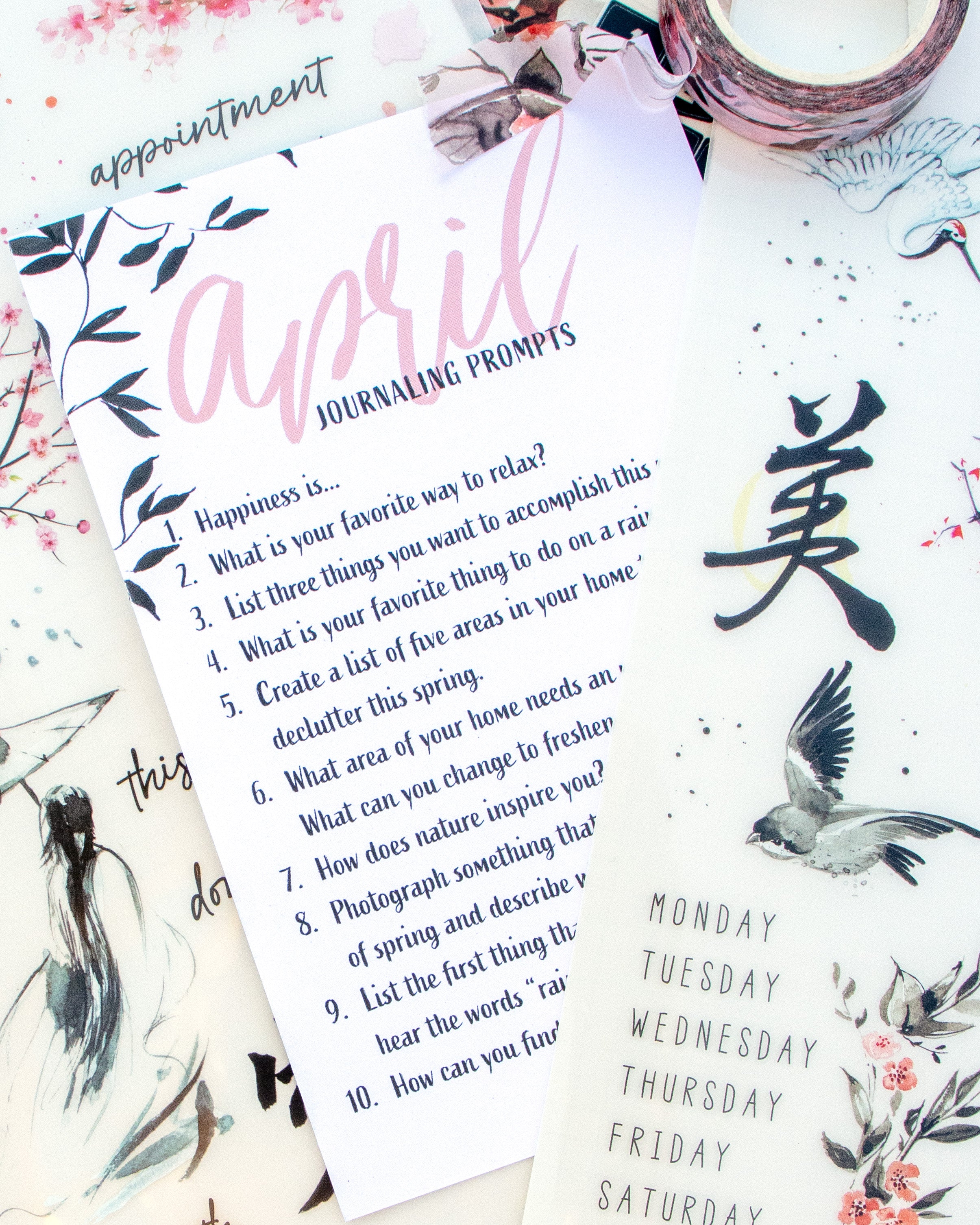 Serenity Journaling Kit - April 2025