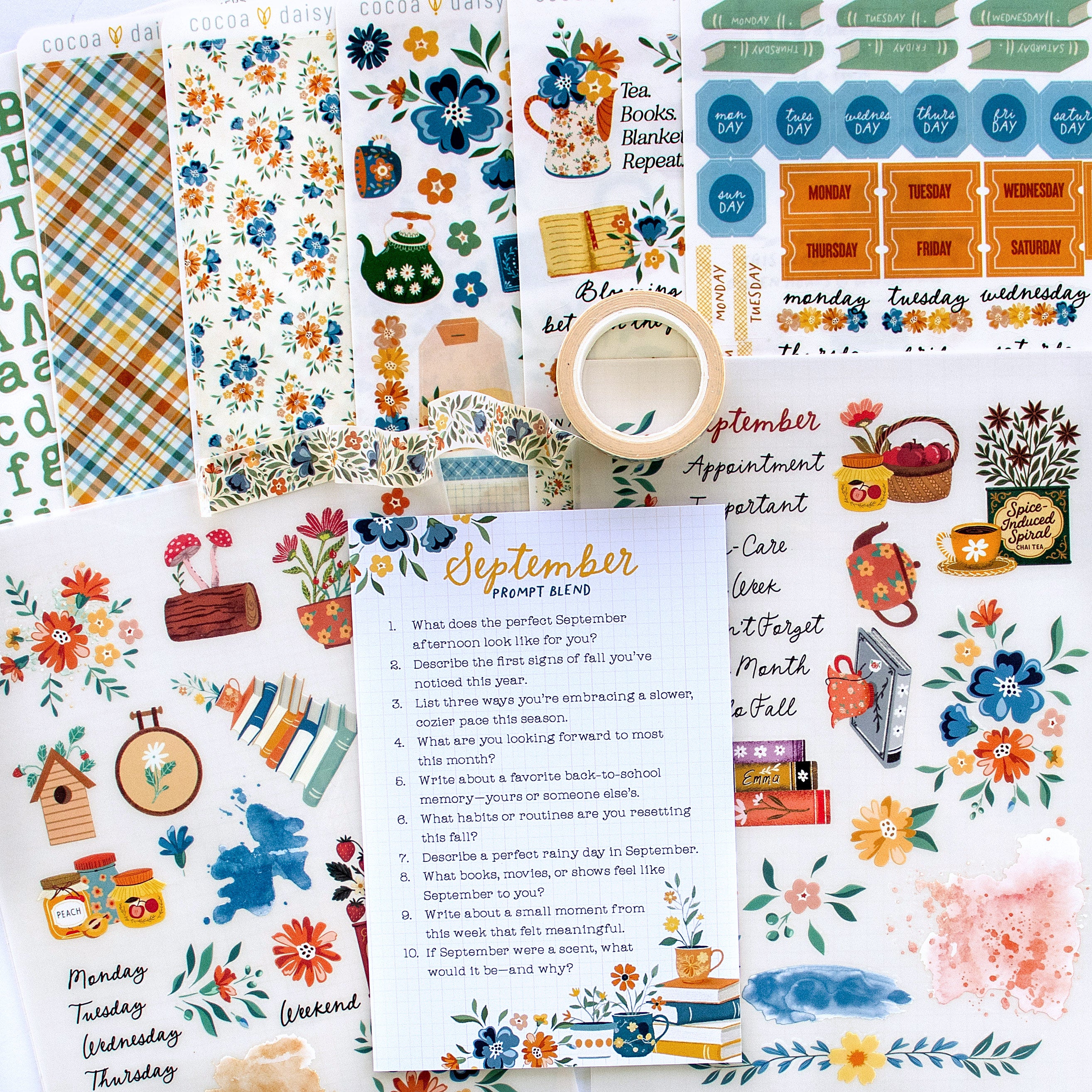 Chapters of September Journaling Kit - September 2025