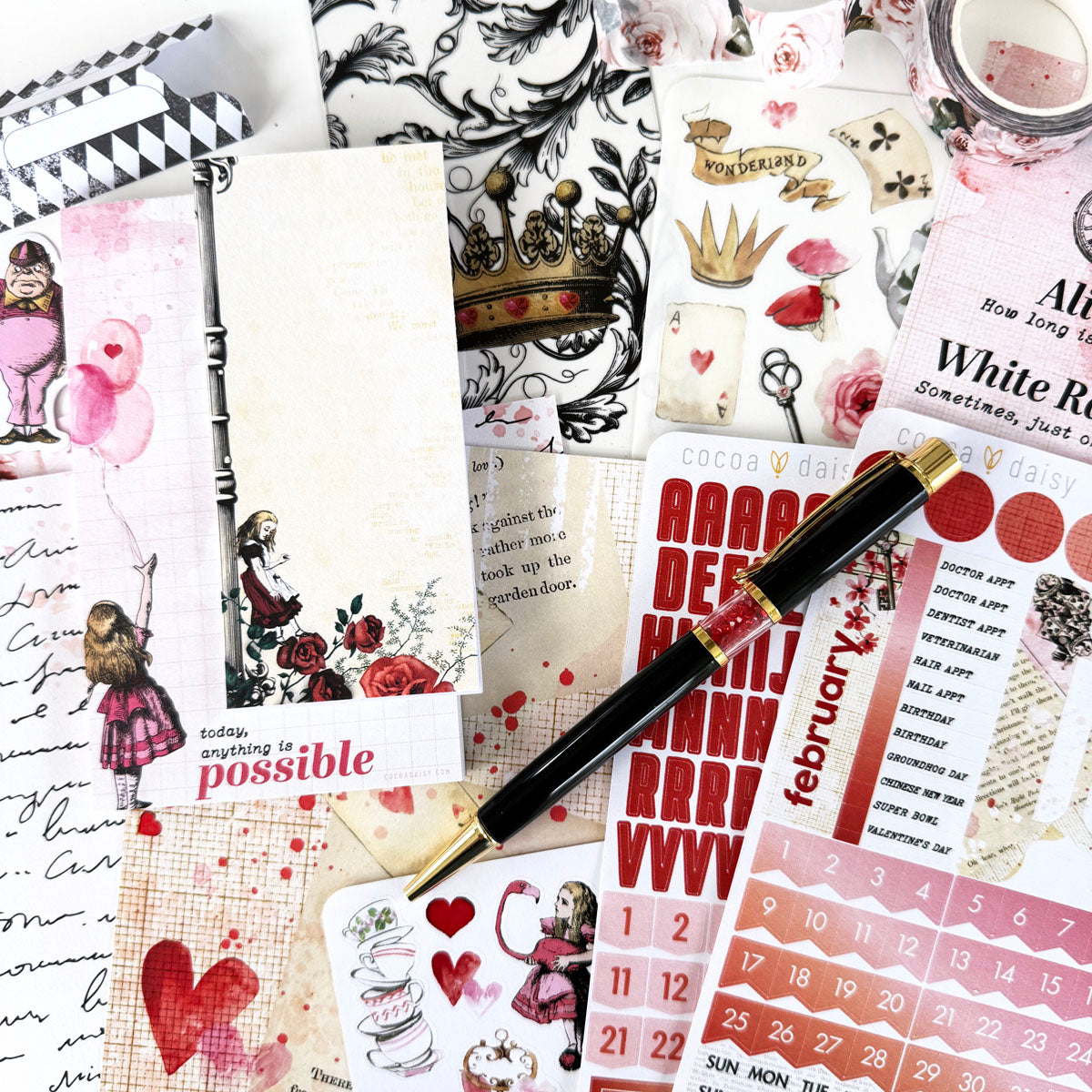 Wonderland Planner Kit - NO INSERTS February 2024