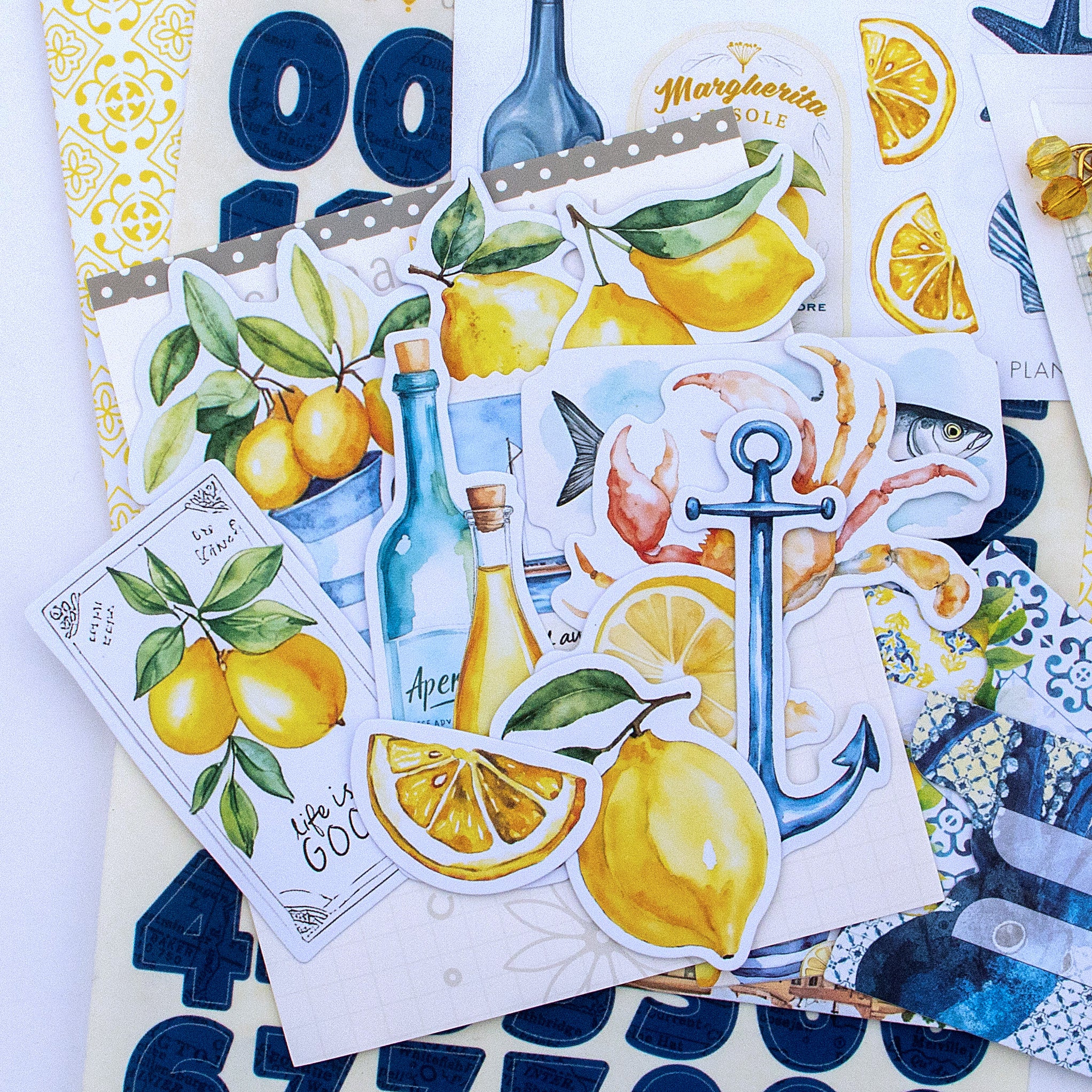Mediterranean Muse Planner Kit - Choose your insert or notebook - June 2025