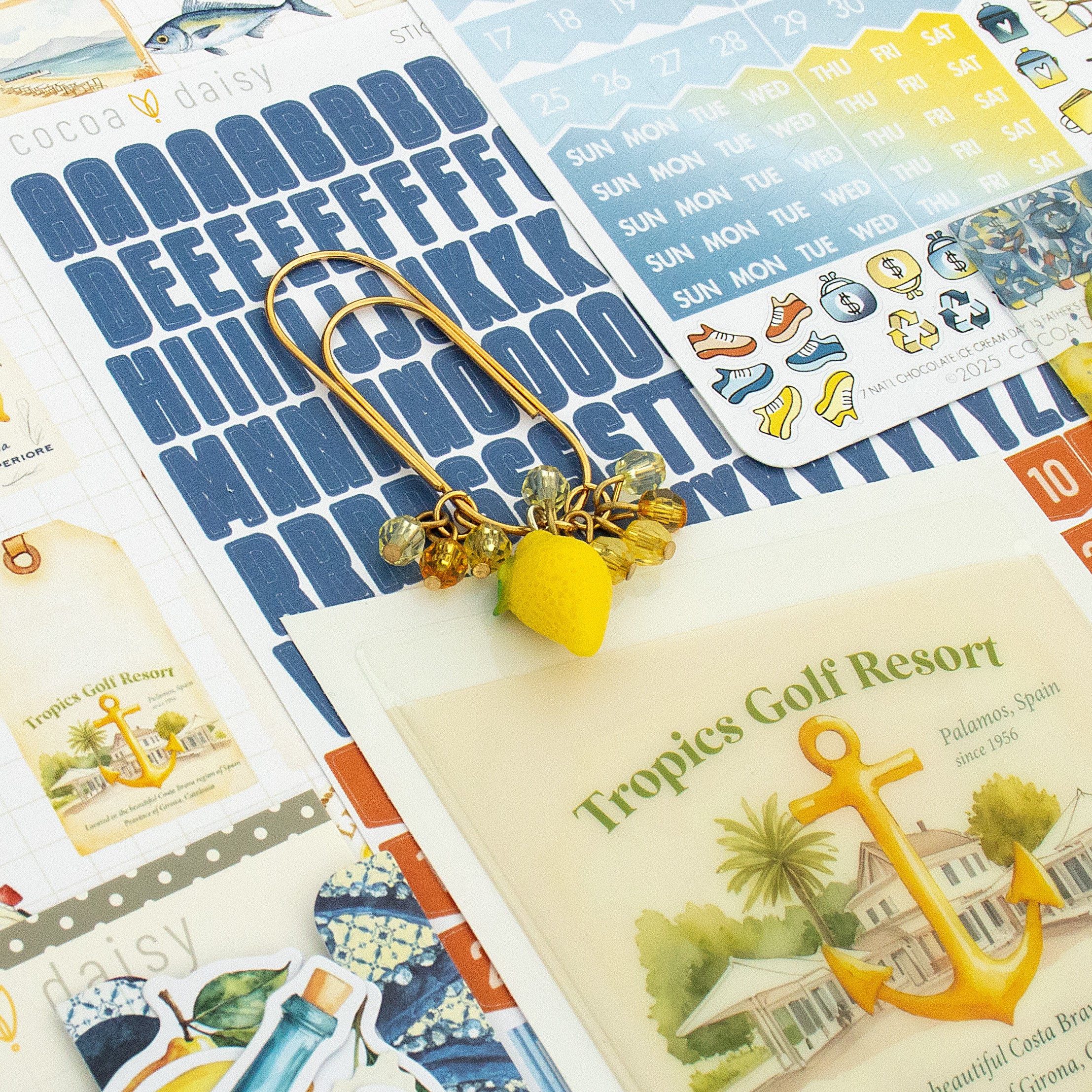 Mediterranean Muse Planner Kit - Choose your insert or notebook - June 2025