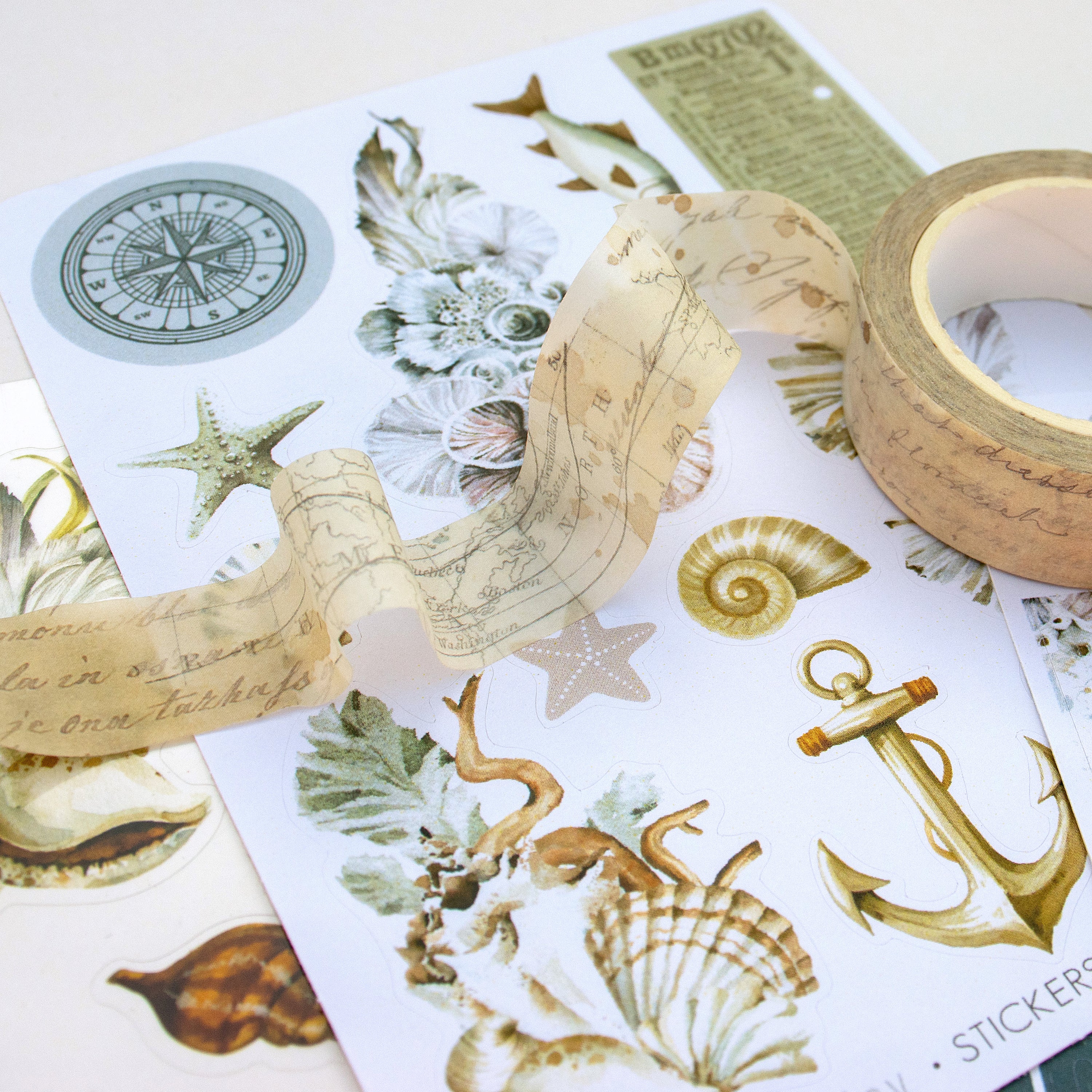 Where The Sea Dreams Planner Kit - Choose your insert or notebook - July 2025