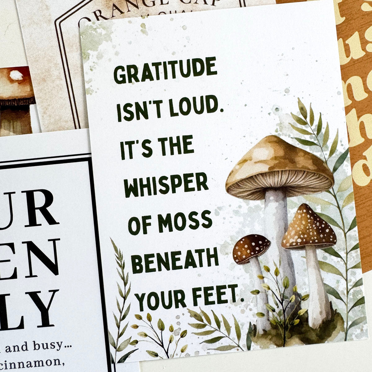 Moss & Mirth Pocket Cards Only - November 2025