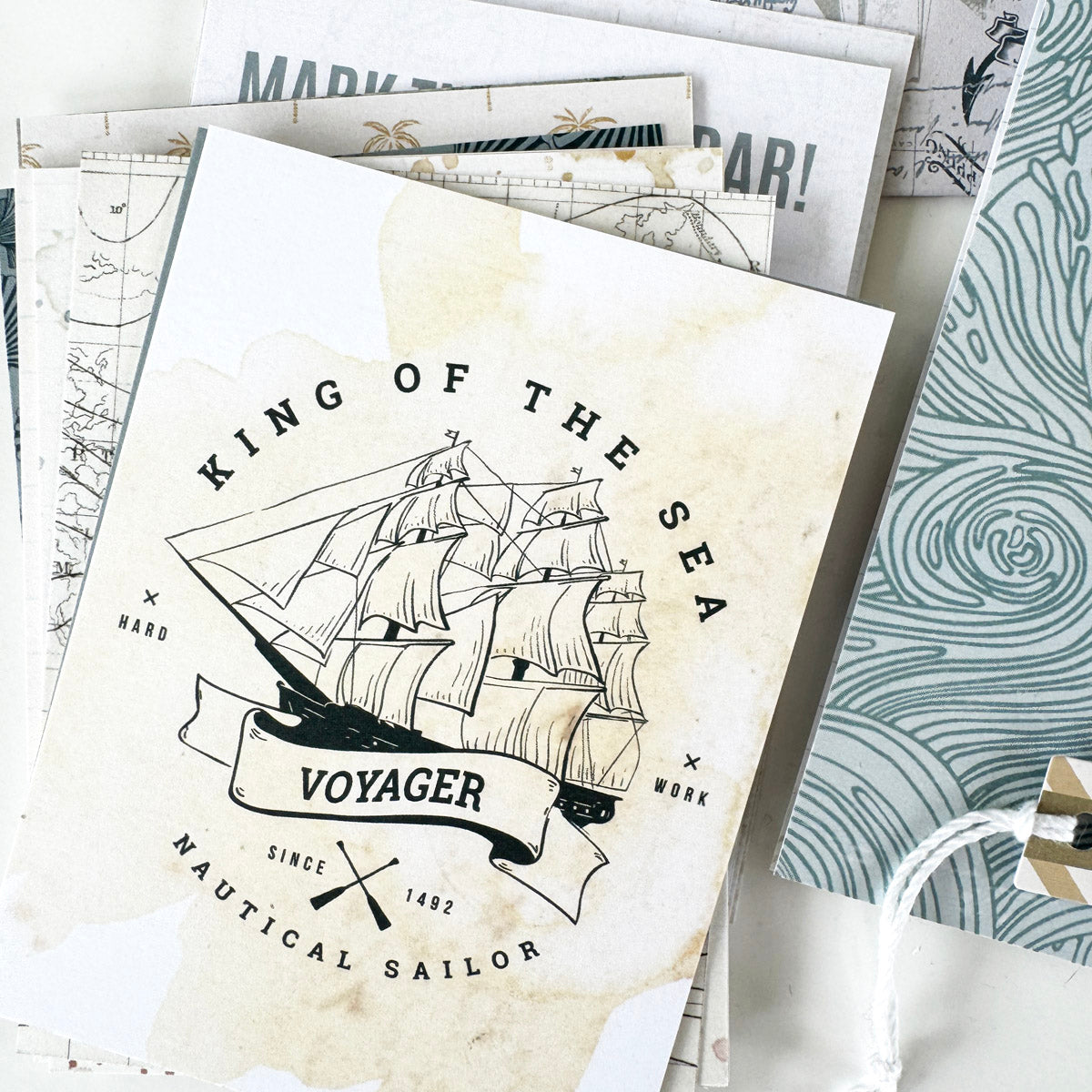 Where The Sea Dreams Scrapbooking Kit - Choose Your Add On - July 2025