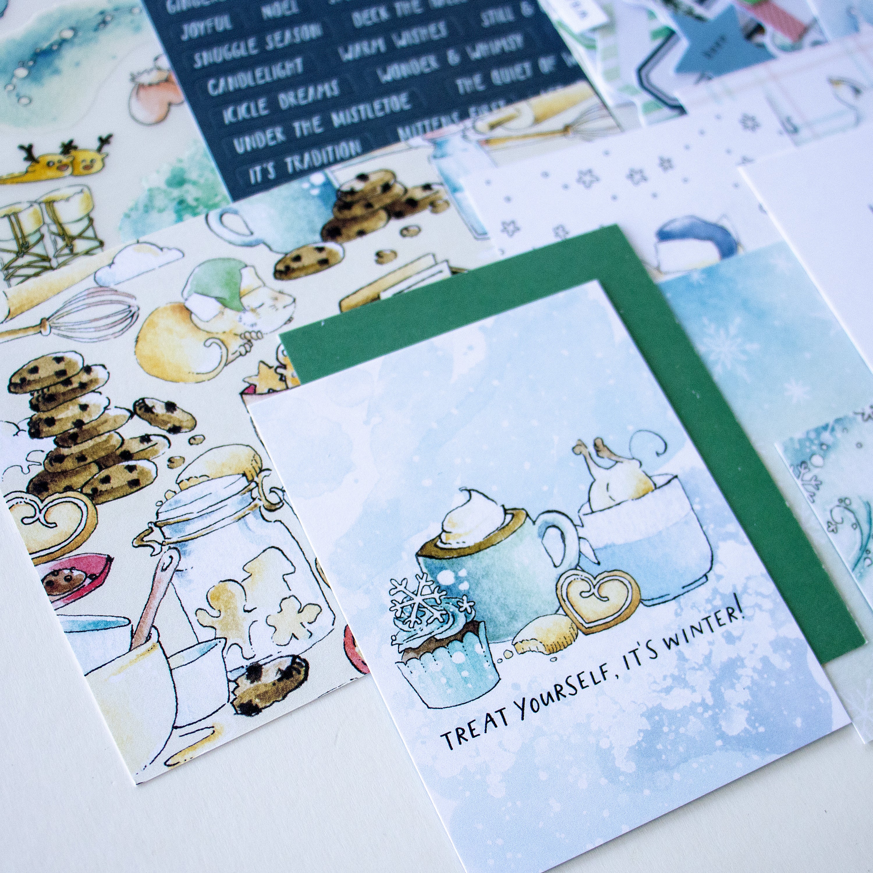 Snow Day Society Scrapbooking Kit - Choose Your Add On - December 2025