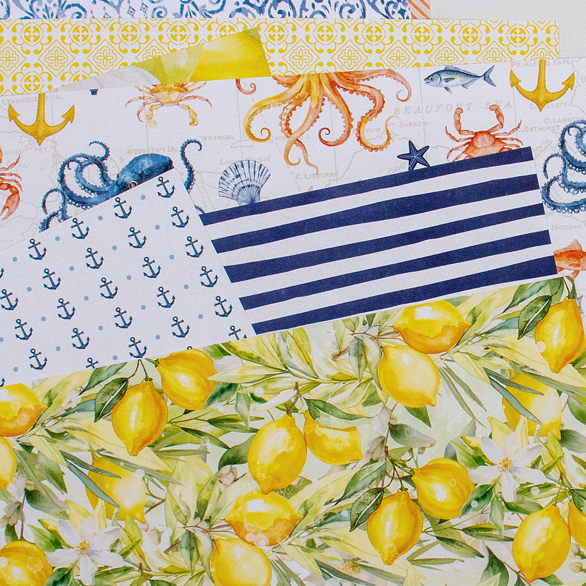 Mediterranean Muse Scrapbooking Kit - Choose Your Add On - June 2025