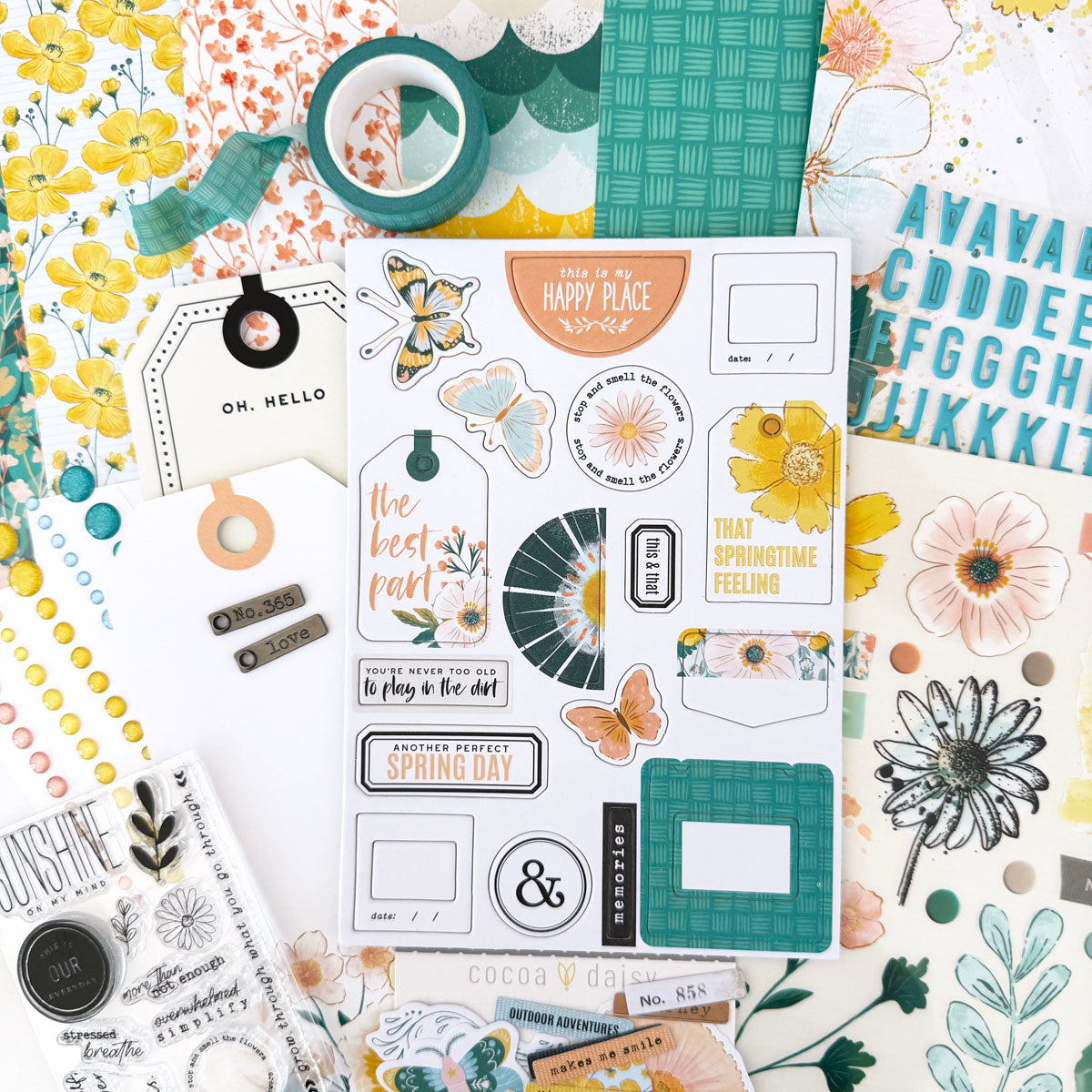 Flourish Scrapbooking Kit - Choose Your Add On - May 2025