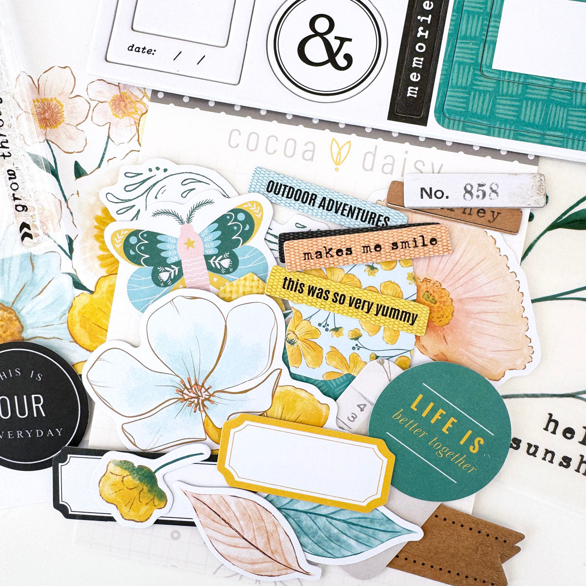 Flourish Scrapbooking Kit - Choose Your Add On - May 2025