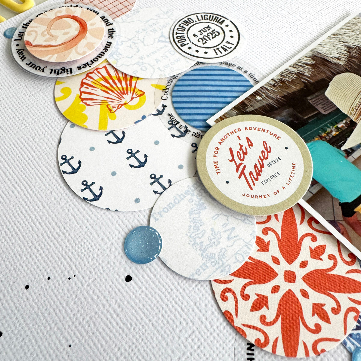 Mediterranean Muse Scrapbooking Kit - Choose Your Add On - June 2025