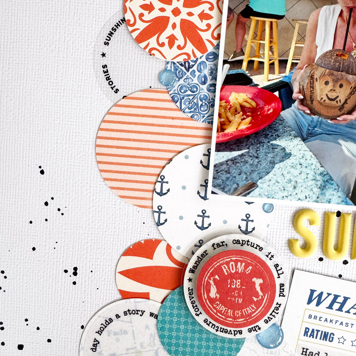 Mediterranean Muse Scrapbooking Kit - Choose Your Add On - June 2025