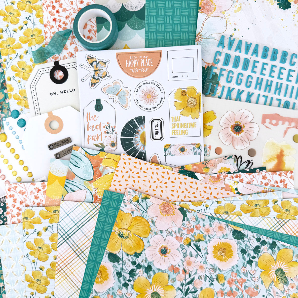 Flourish Scrapbooking Kit - Choose Your Add On - May 2025