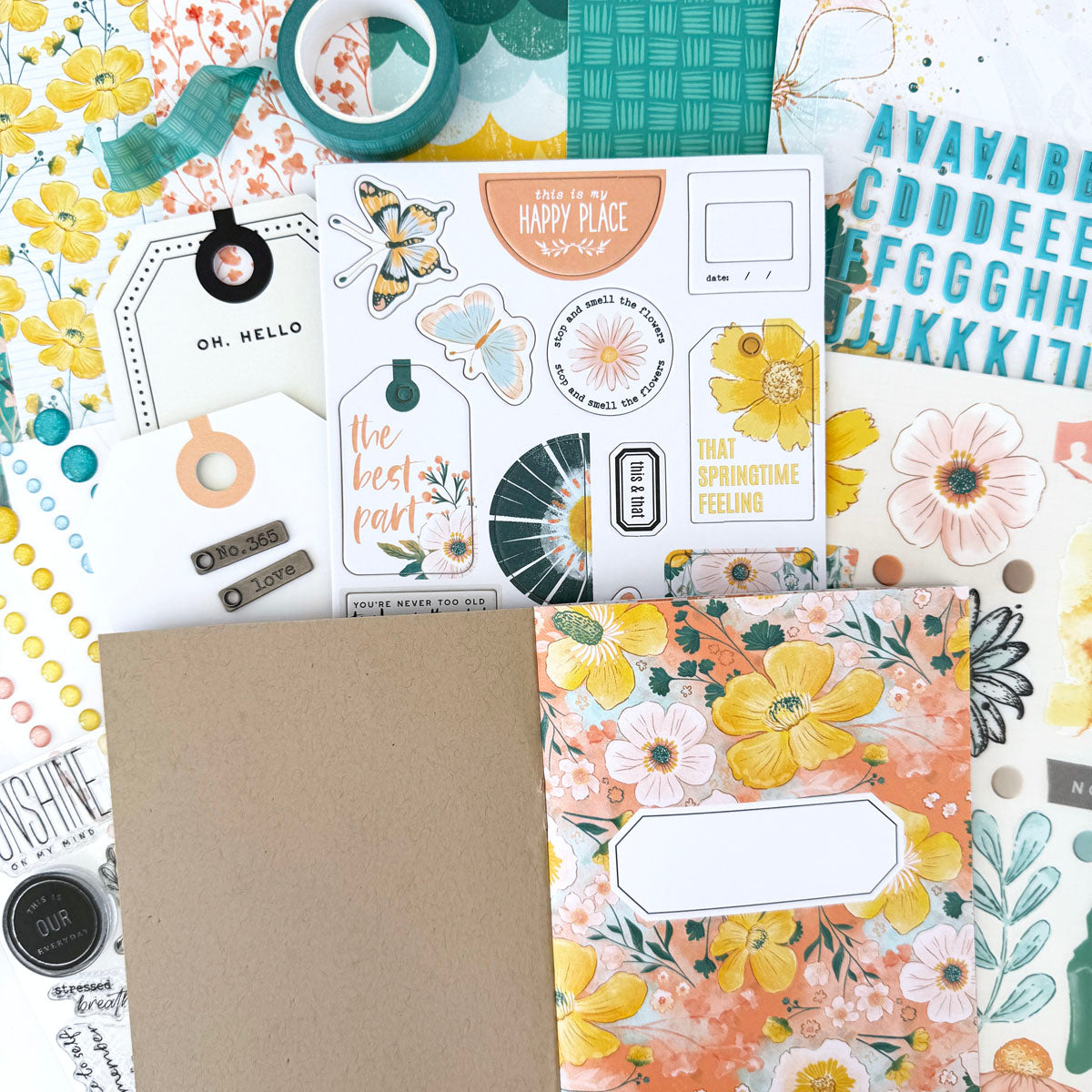 Flourish Scrapbooking Kit - Choose Your Add On - May 2025