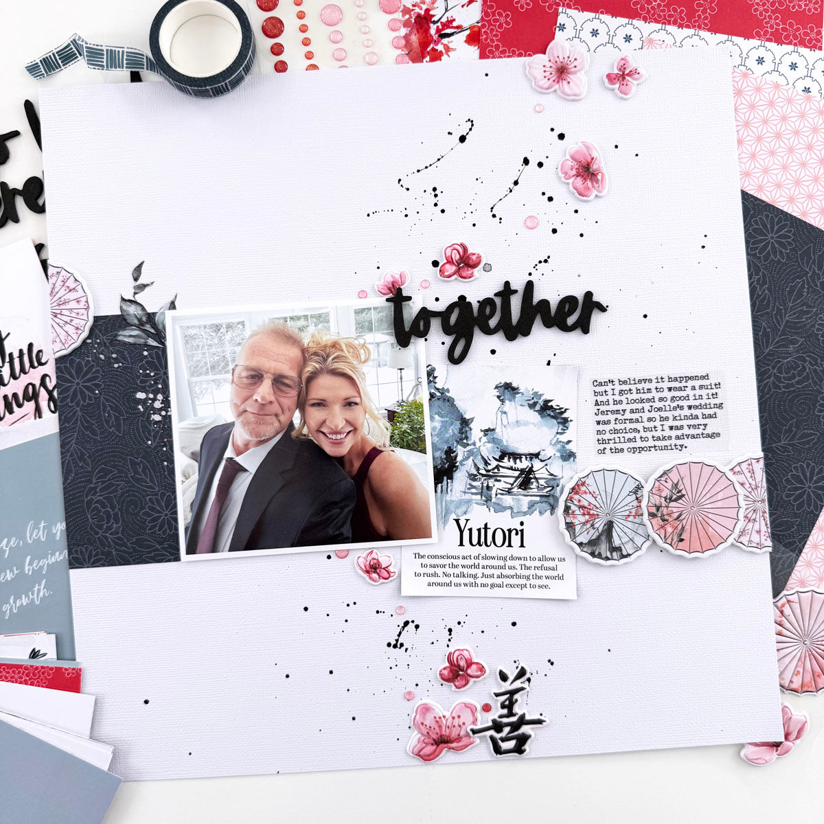 Serenity Scrapbooking Kit - Choose Your Add On - April 2025