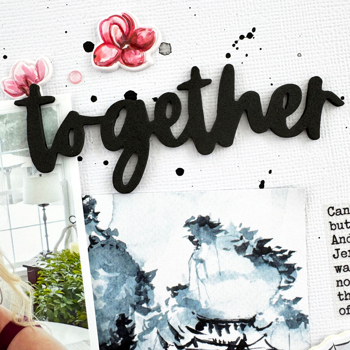 Serenity Scrapbooking Kit - Choose Your Add On - April 2025