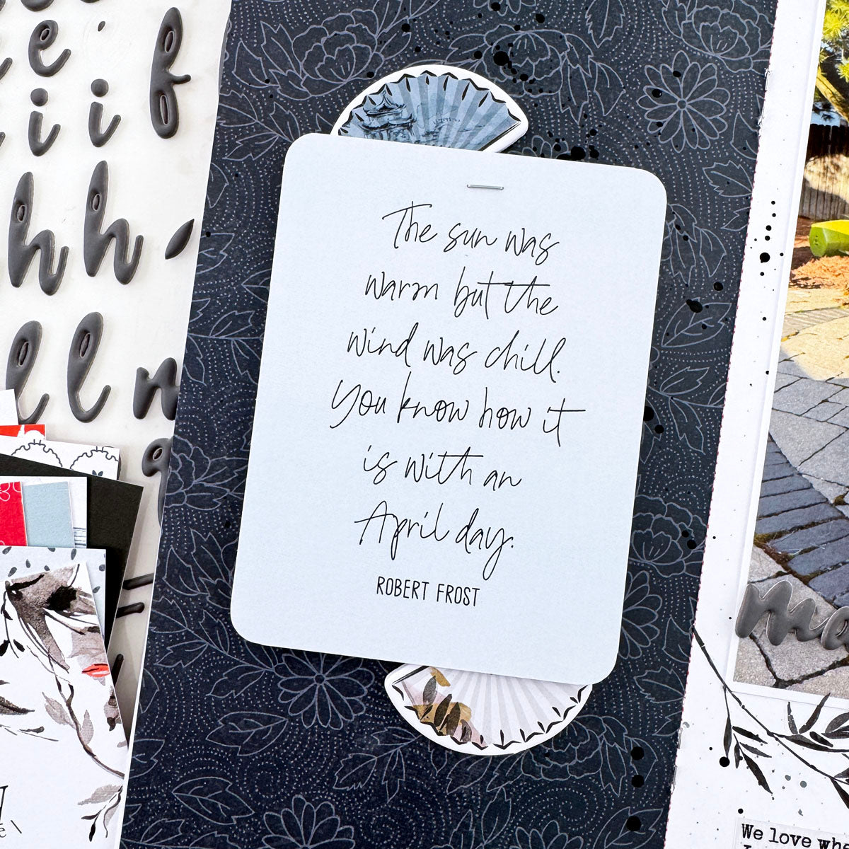 Serenity Scrapbooking Kit - Choose Your Add On - April 2025