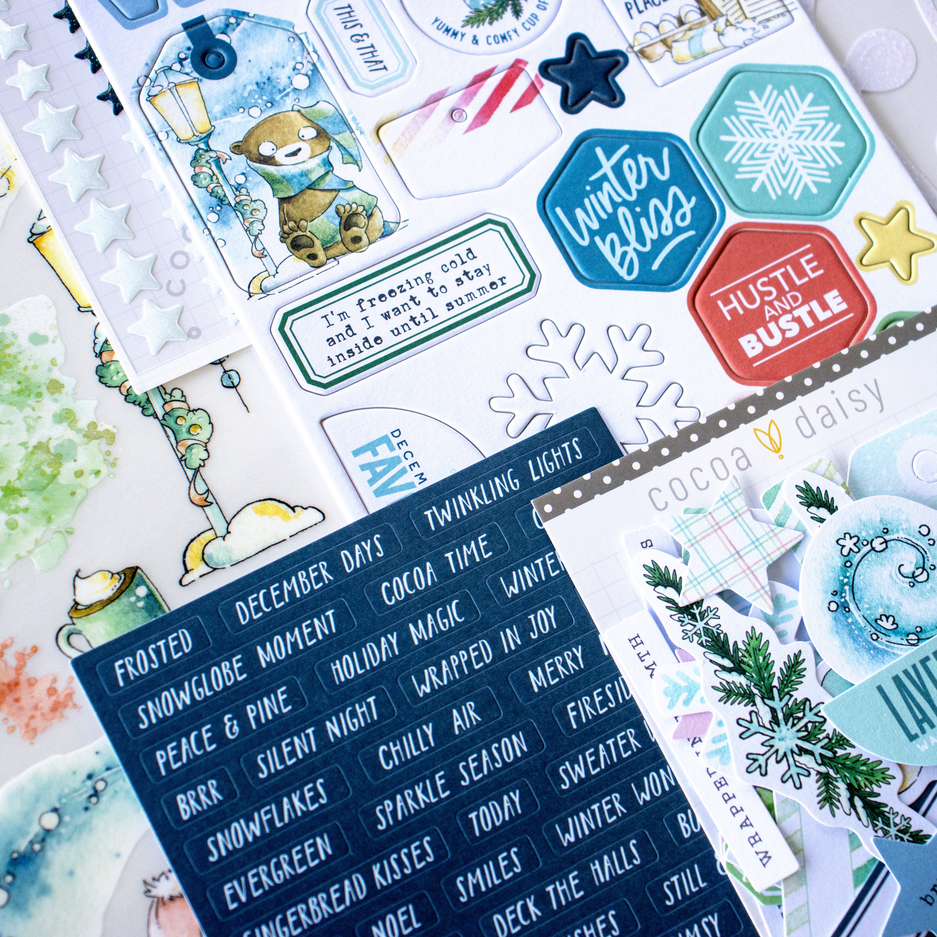 Snow Day Society Scrapbooking Kit - No Add Ons - December 2025