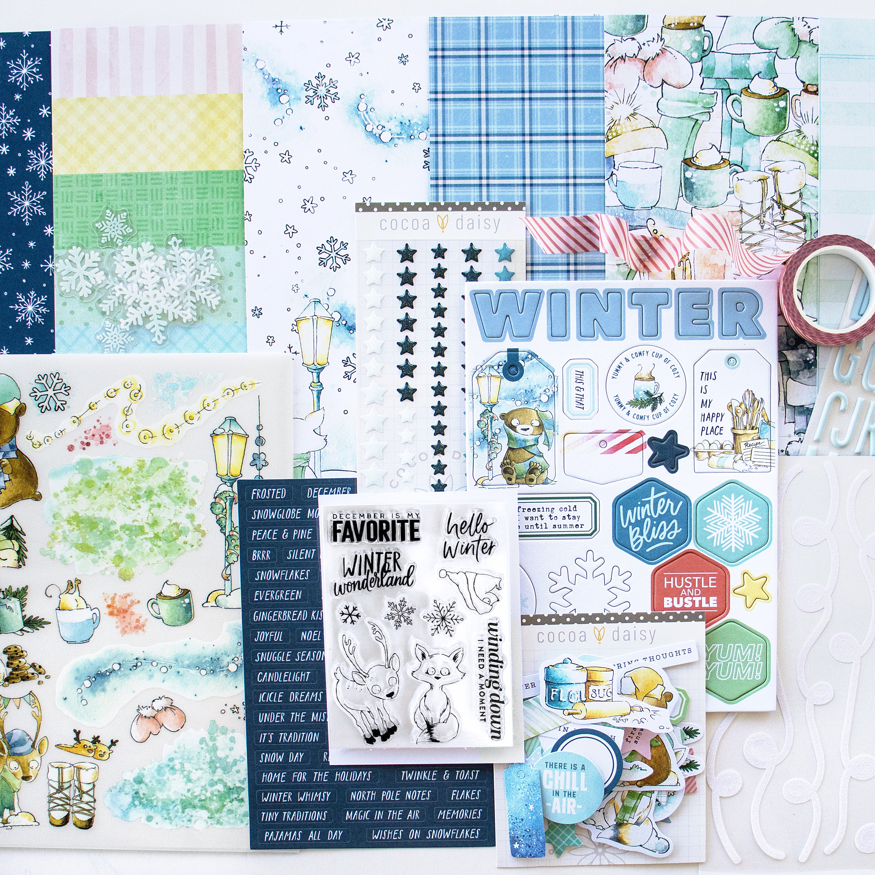 Snow Day Society Scrapbooking Kit - No Add Ons - December 2025