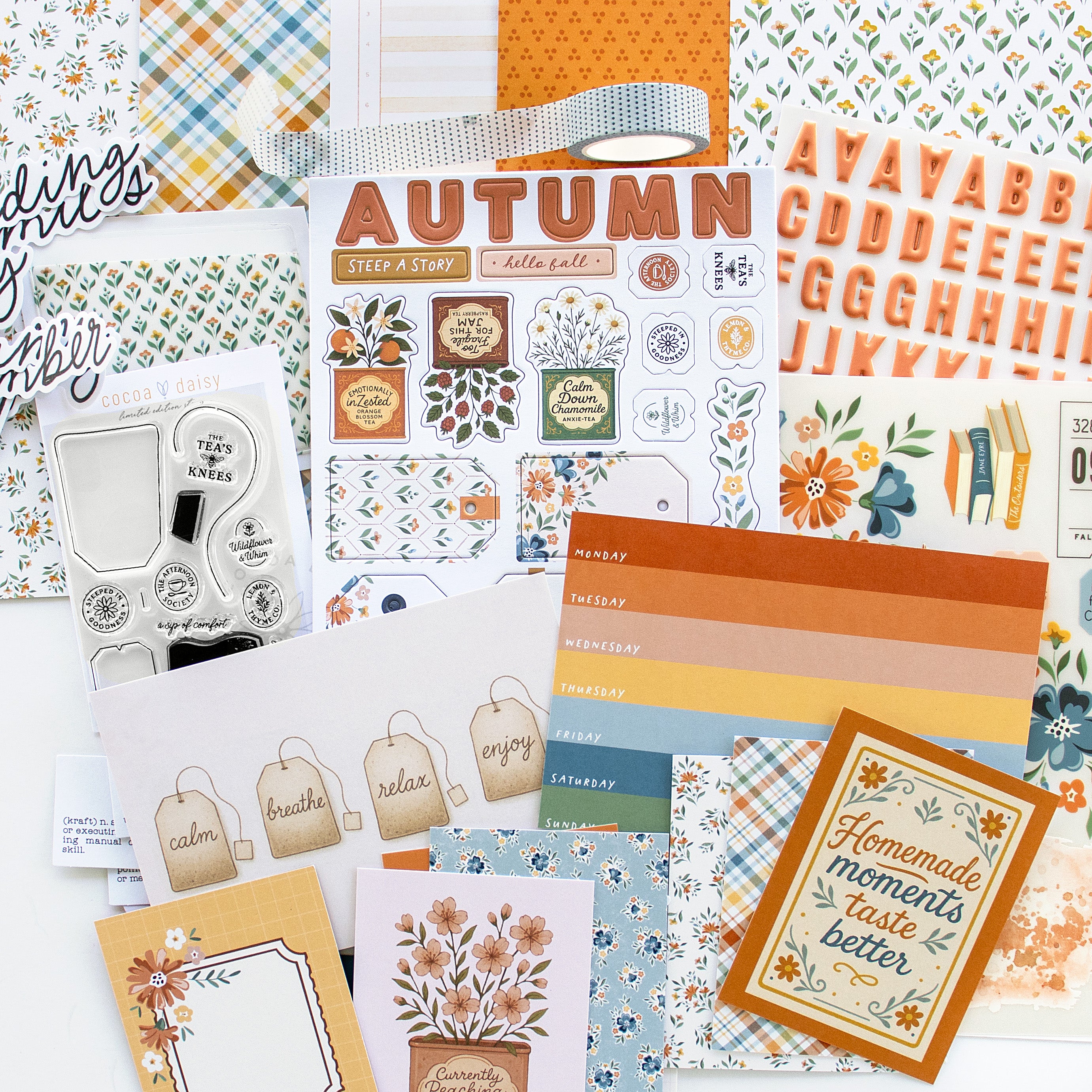 Chapters of September Scrapbooking Kit - Choose Your Add On - September 2025