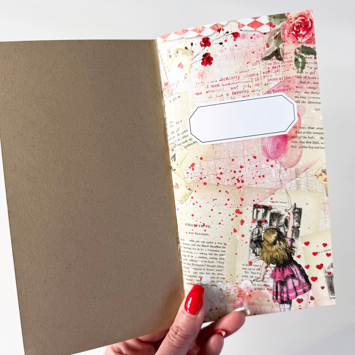 Wonderland SimpleDaisy Notebook February 2024