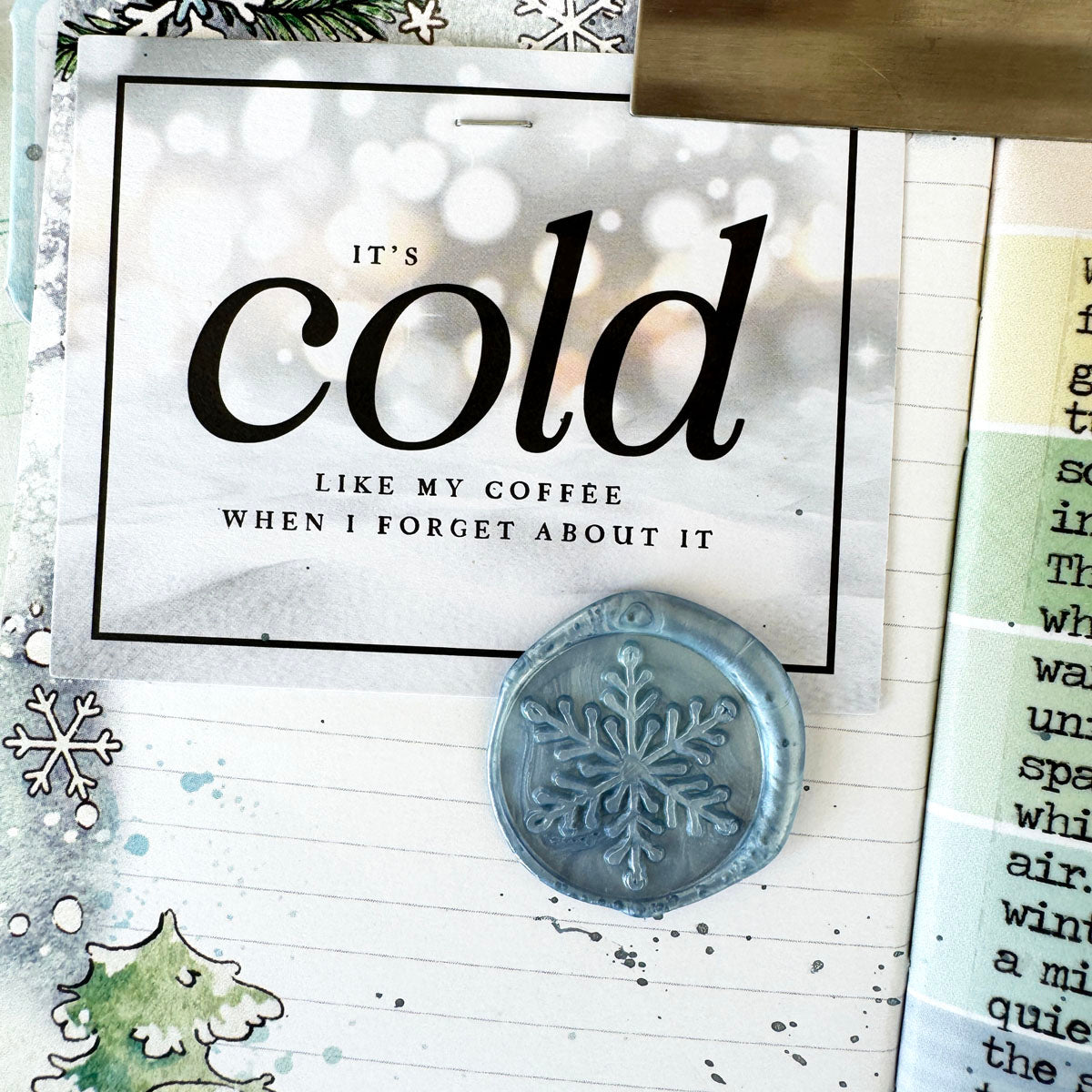 Snowflake Stamp Seal