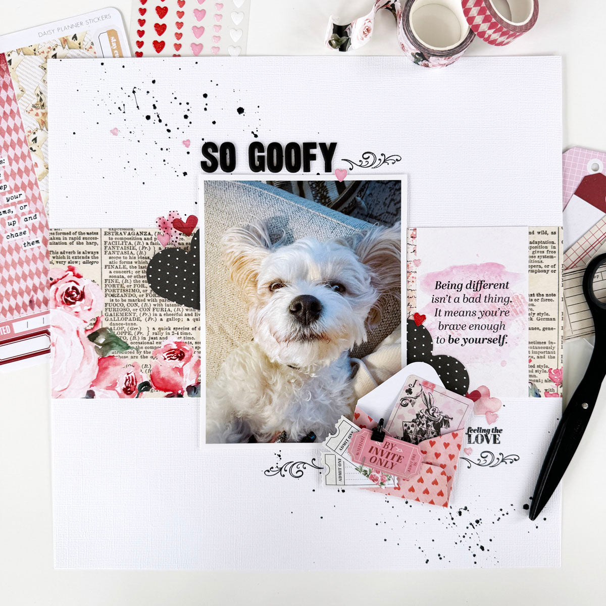 Wonderland Modern Memory Keeping kit  February 2024