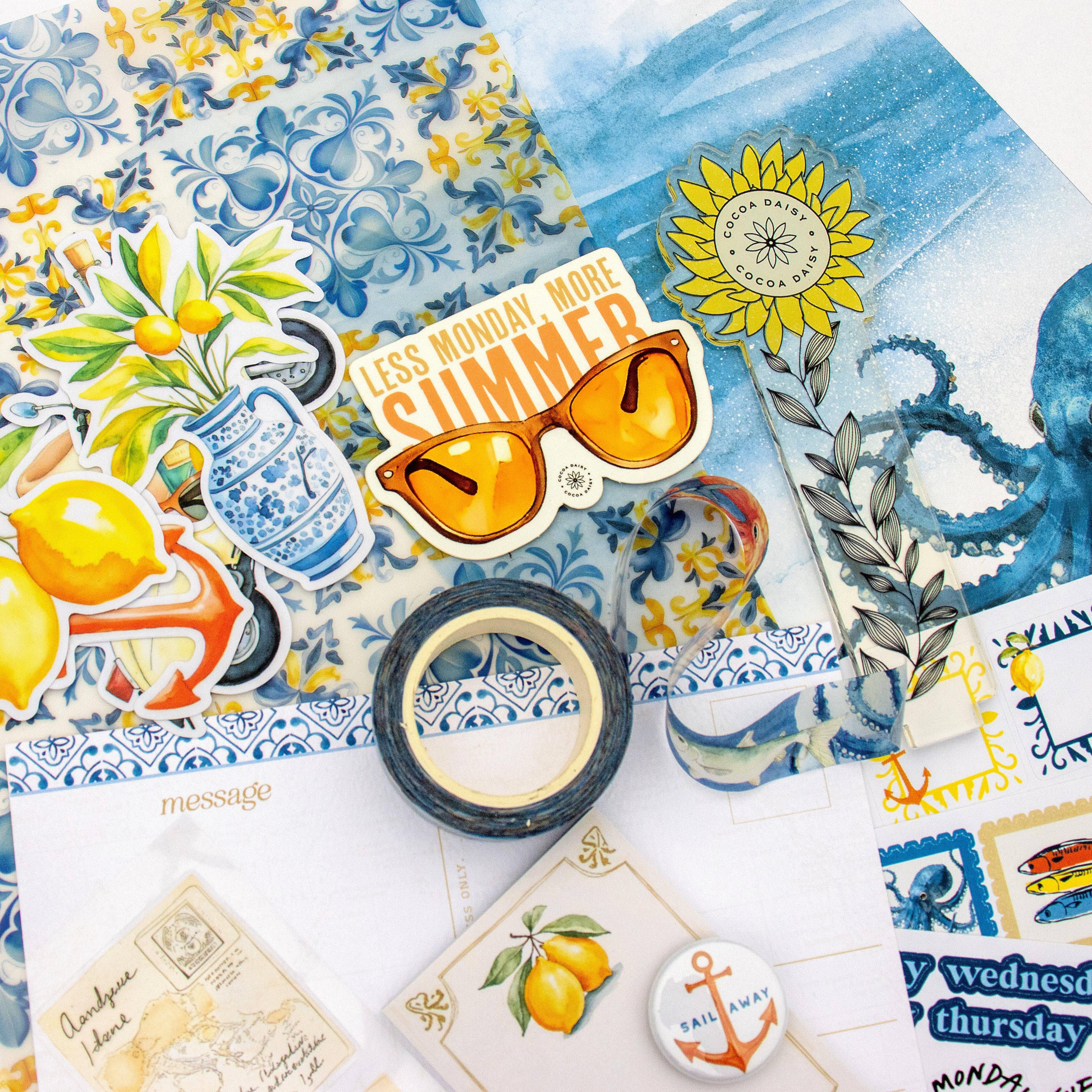 Mediterranean Muse Stationery Kit - June 2025