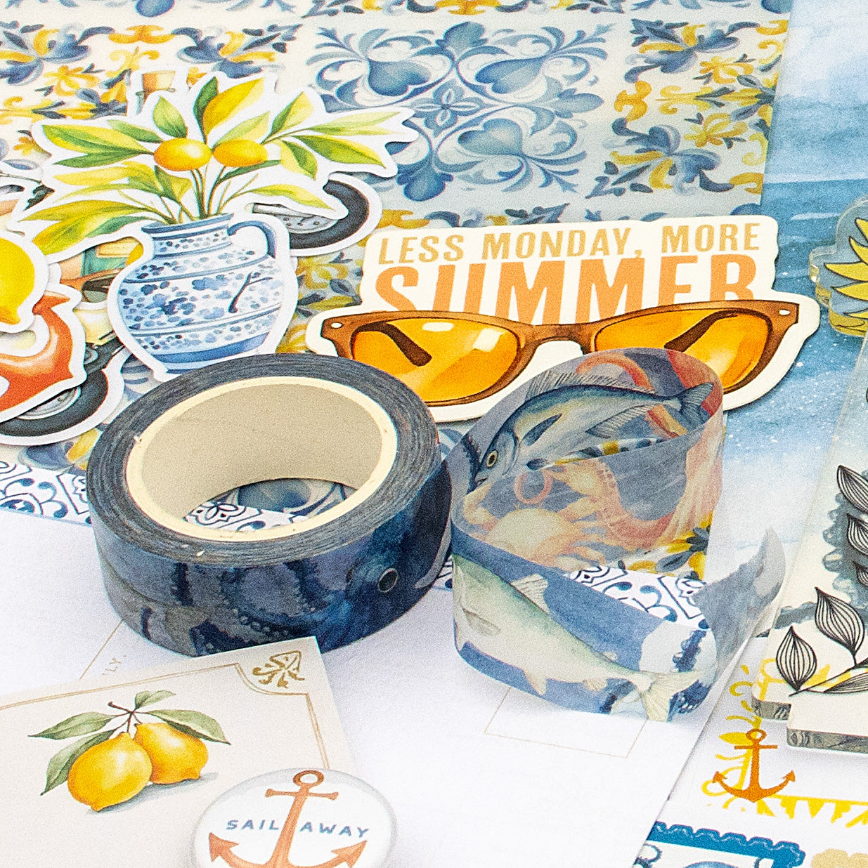 Mediterranean Muse Stationery Kit - June 2025