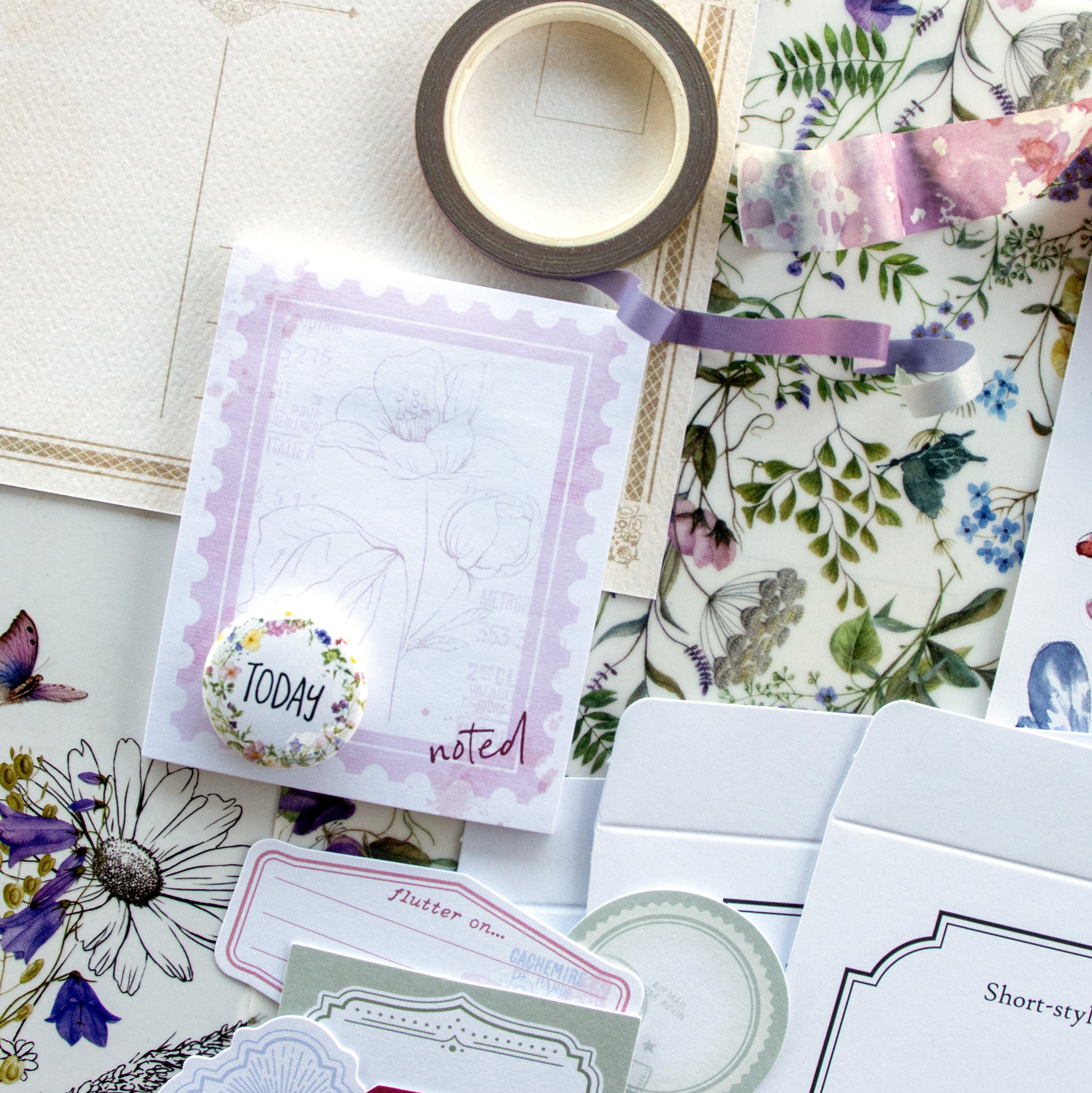 Flutterby Stationery Kit - August 2025