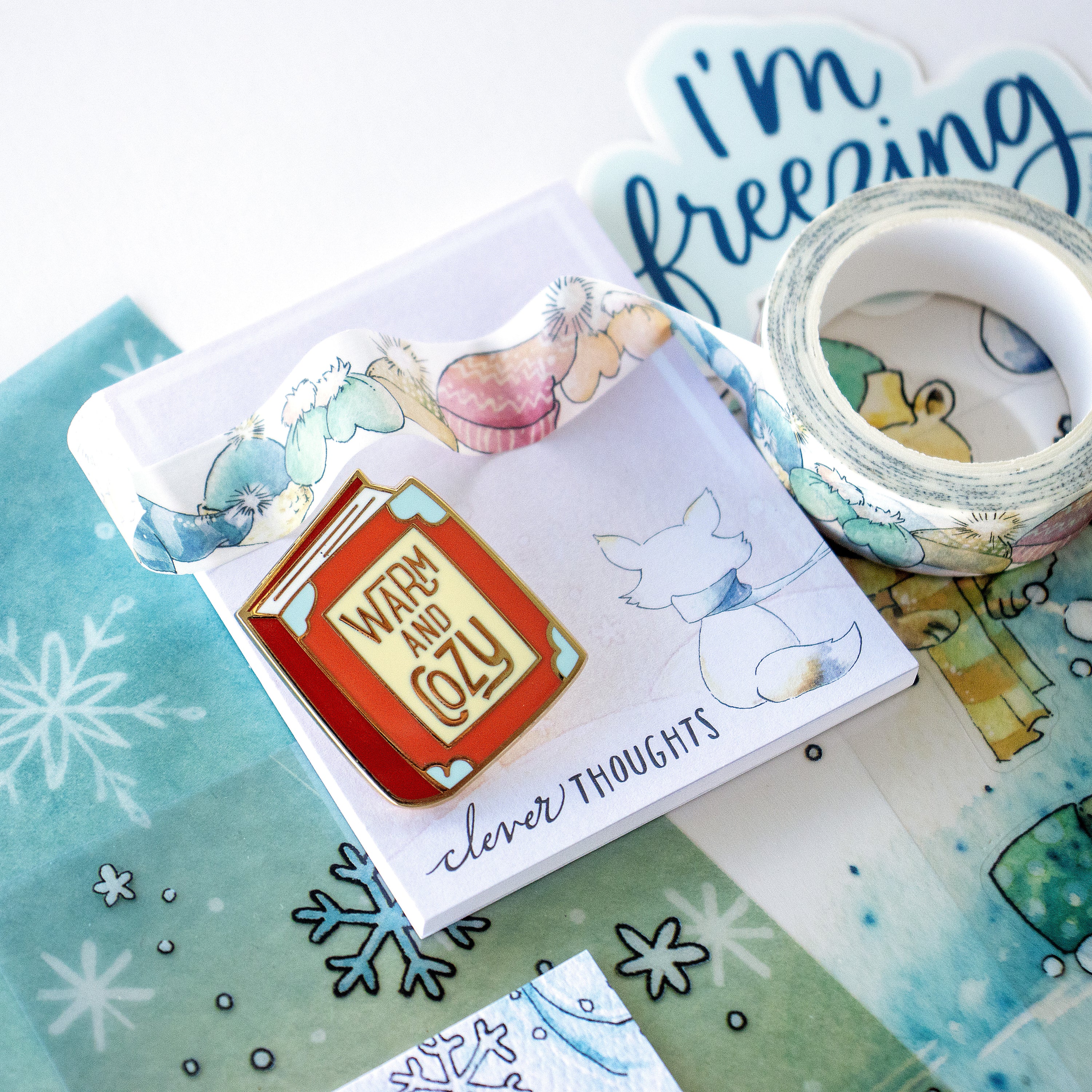 Snow Day Society Stationery Kit - December 2025