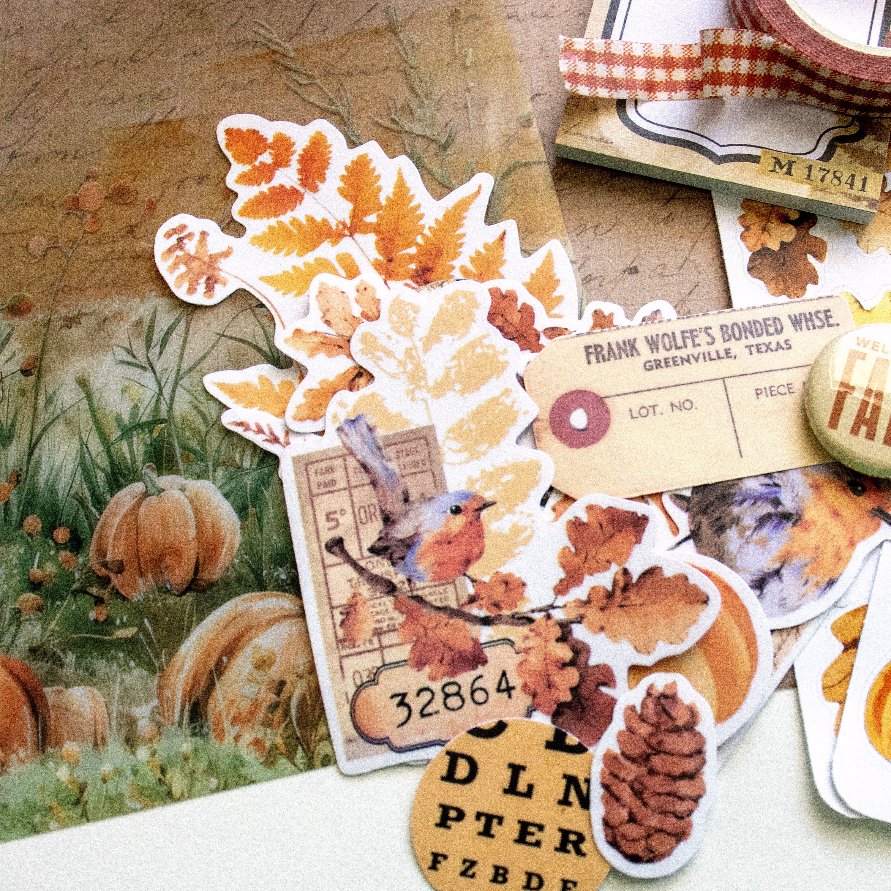 October Glow Stationery Kit - October 2025