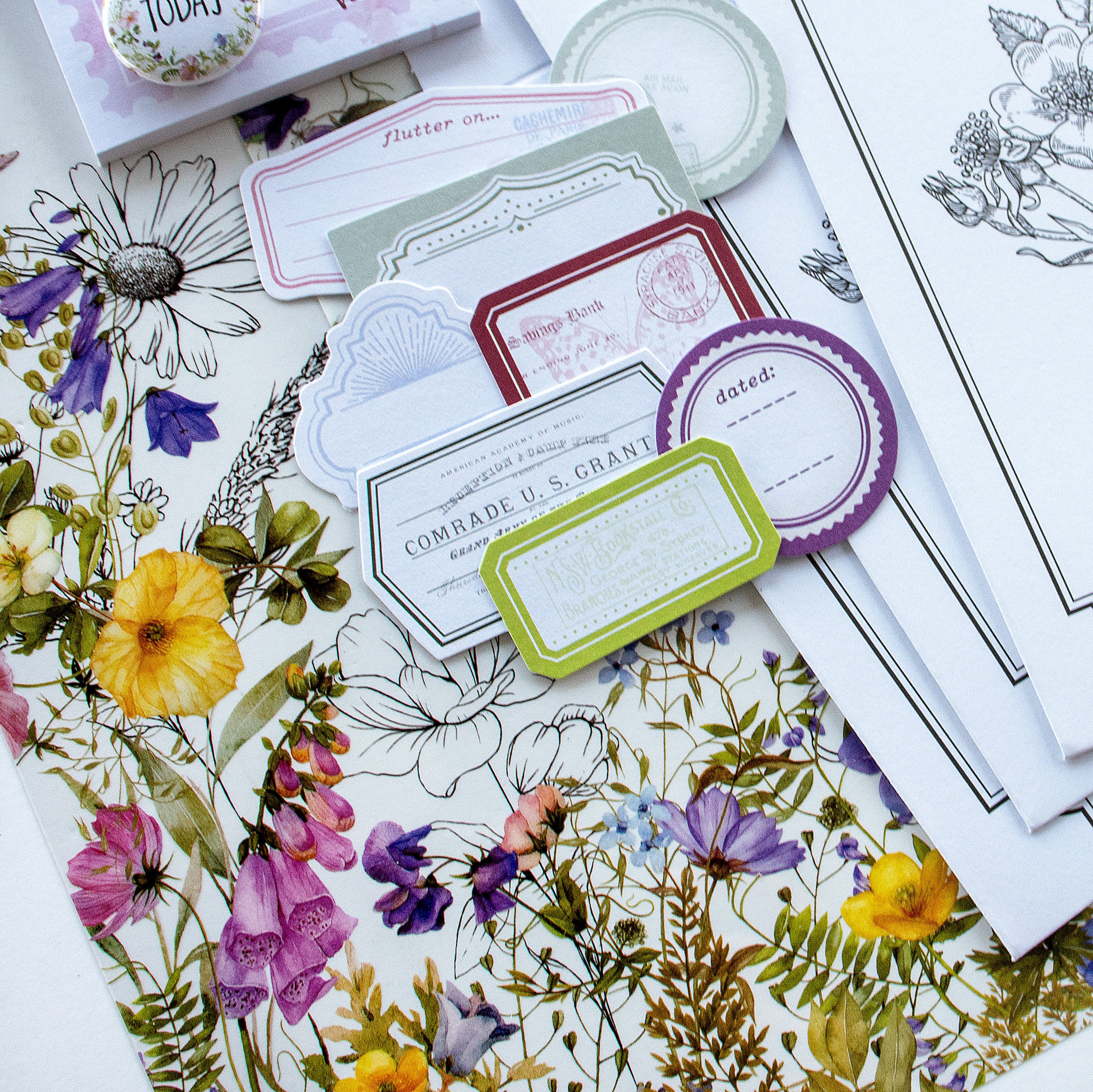 Flutterby Stationery Kit - August 2025