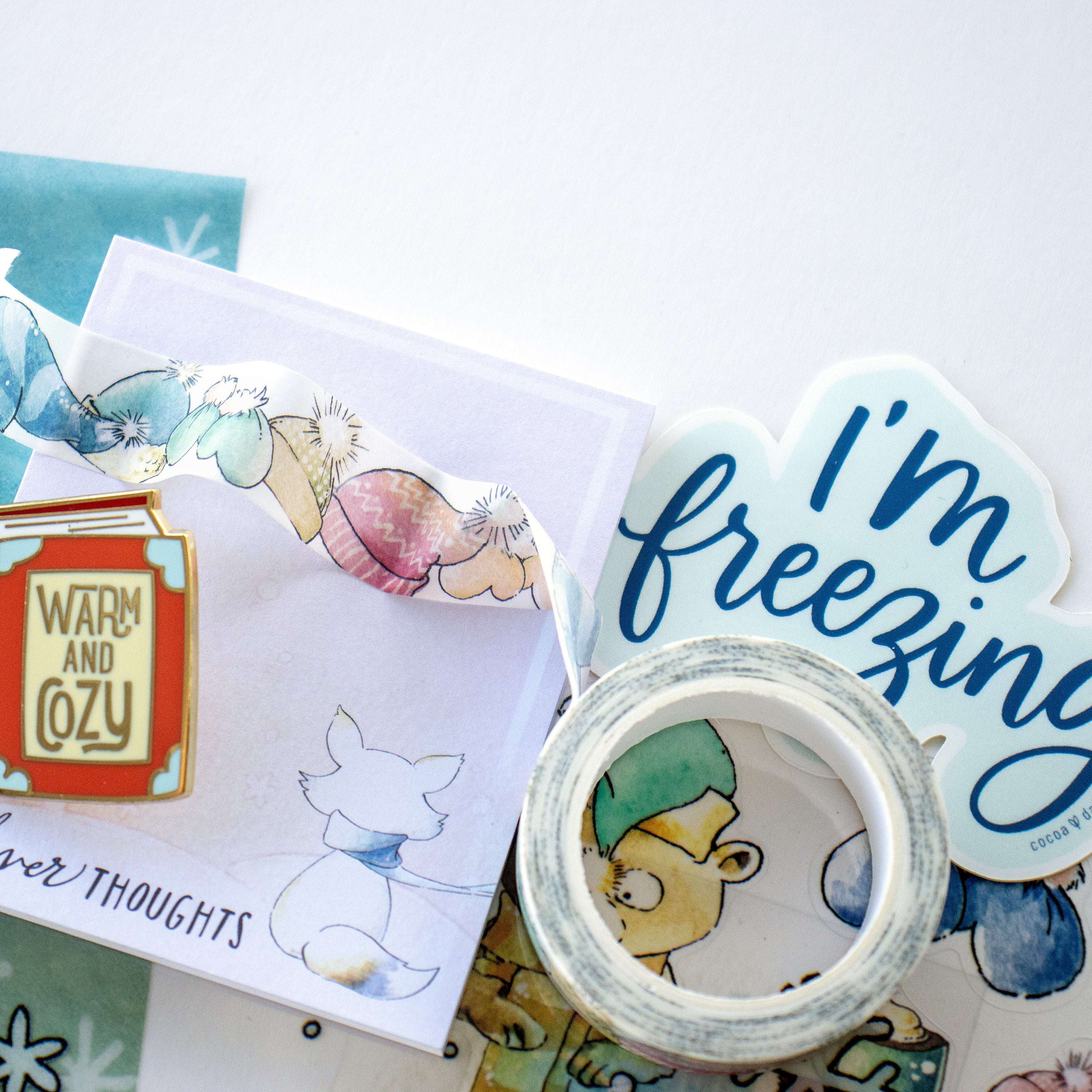 Snow Day Society Stationery Kit - December 2025