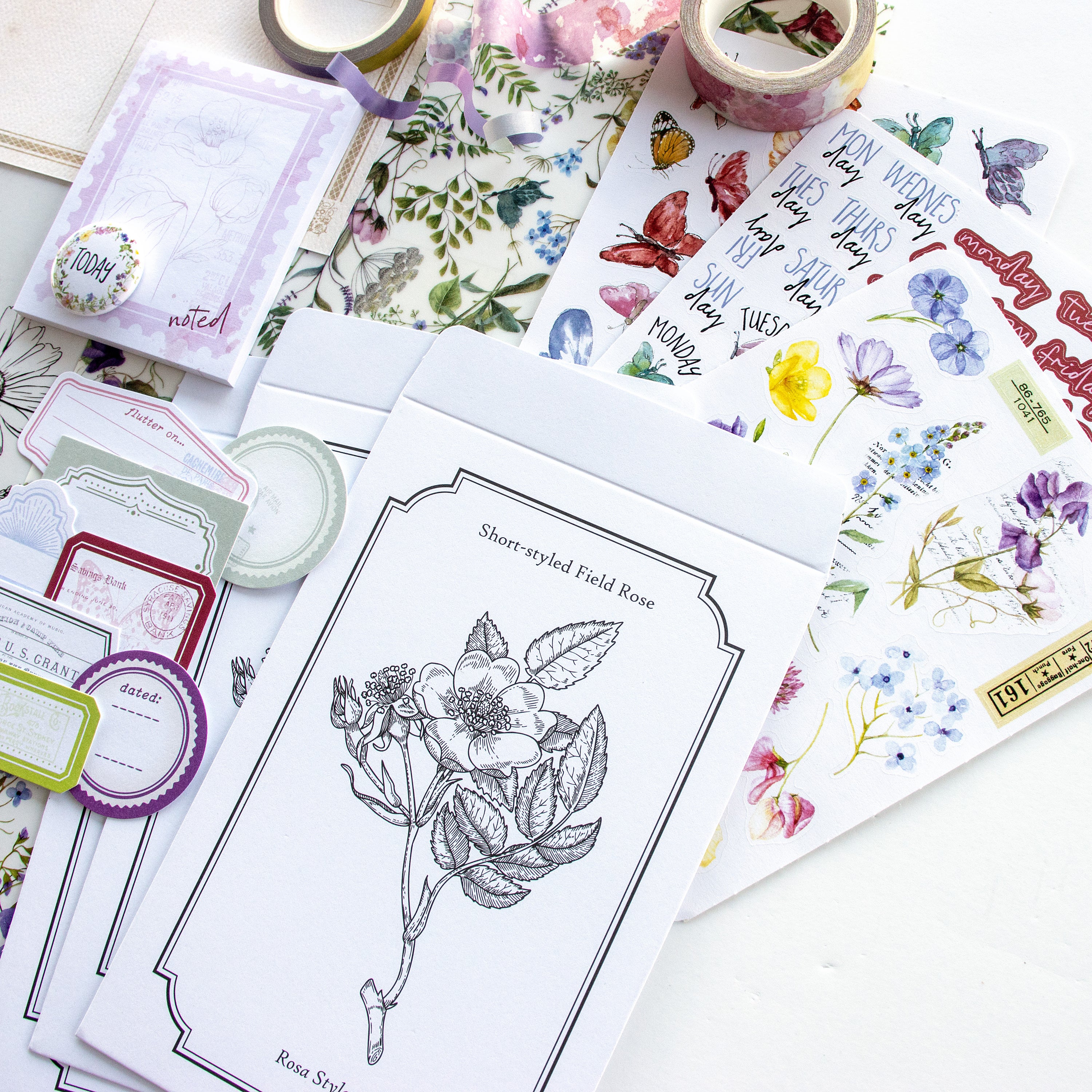 Flutterby Stationery Kit - August 2025
