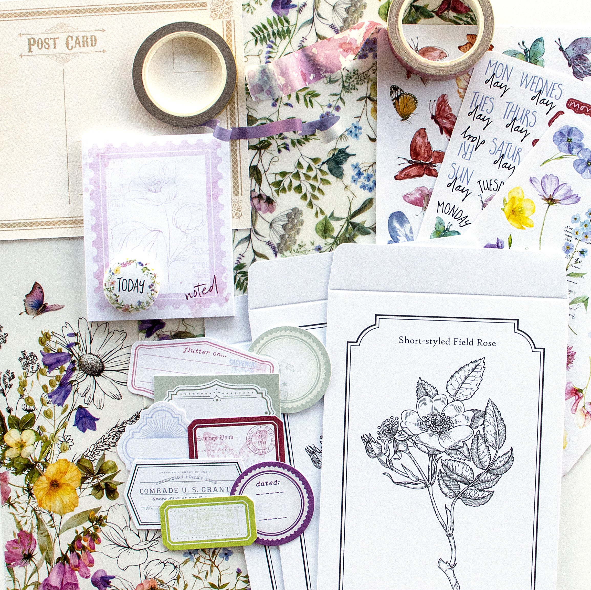 Flutterby Stationery Kit - August 2025