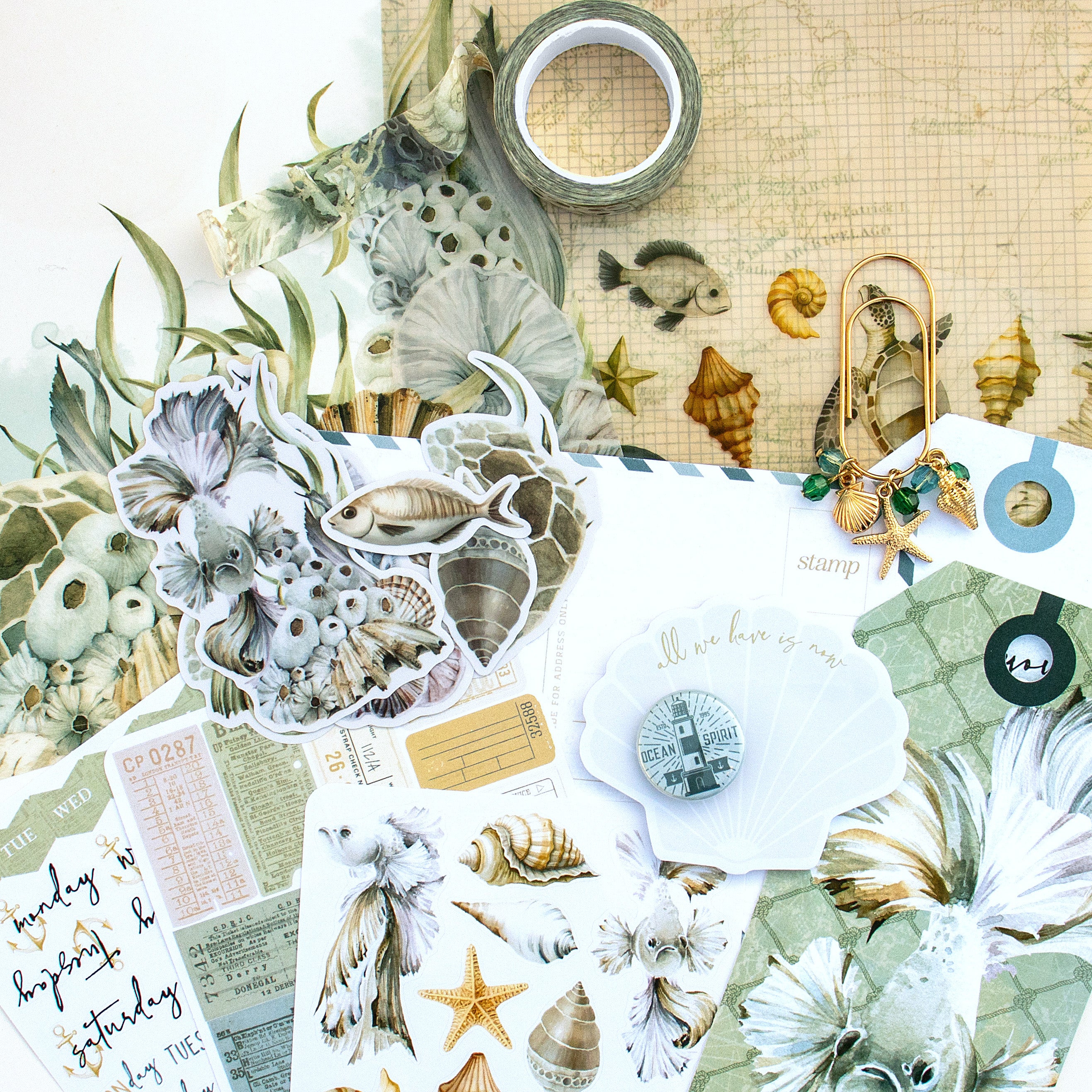 Where The Sea Dreams Stationery Kit - July 2025