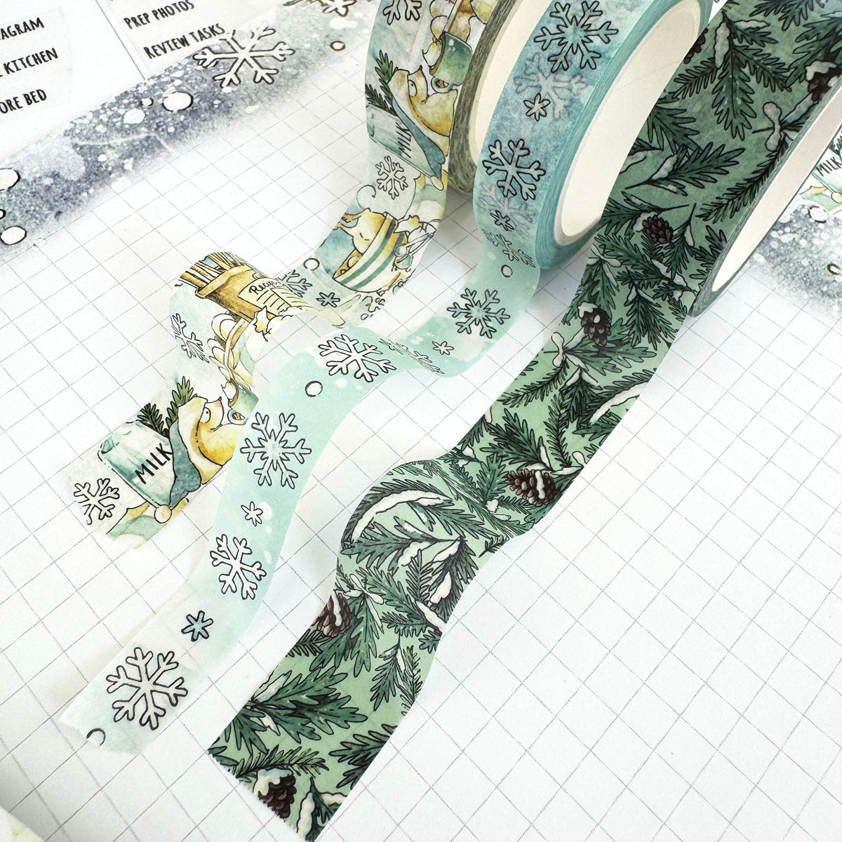 Snow Day Society Washi Trio - December 2025