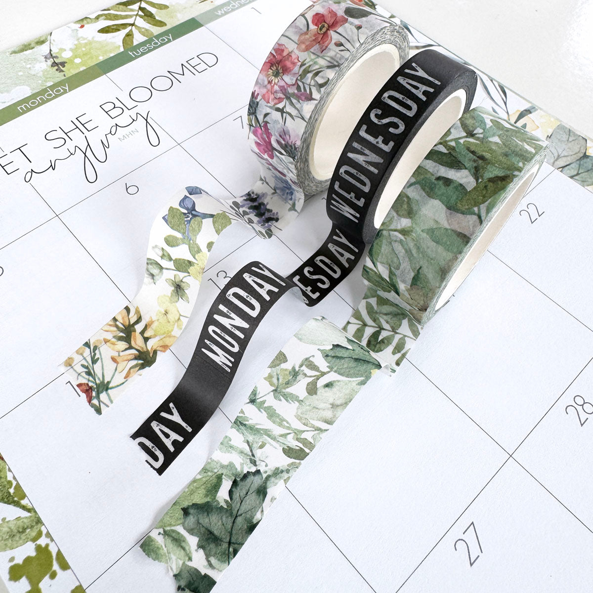 From The Garden Washi Trio May 2024