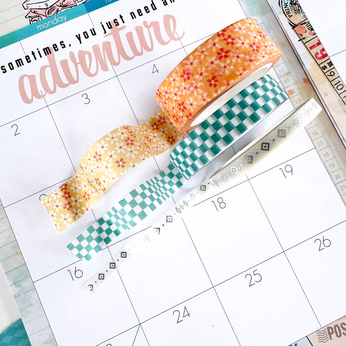 Let's Go Washi Trio June 2024