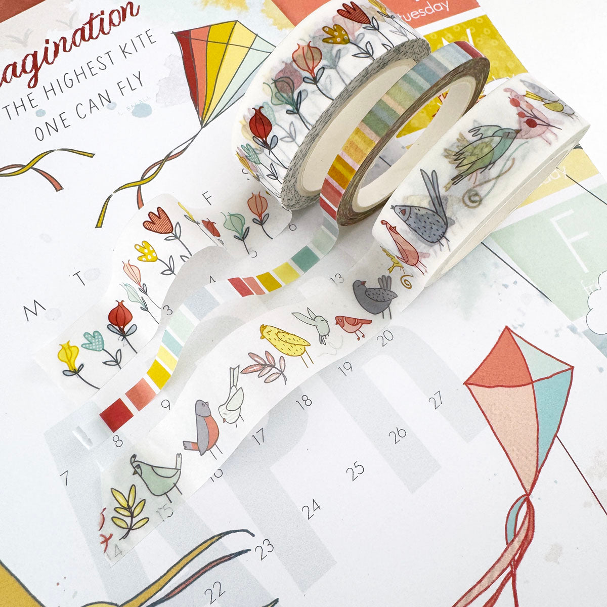 Take Flight Washi Trio April 2024