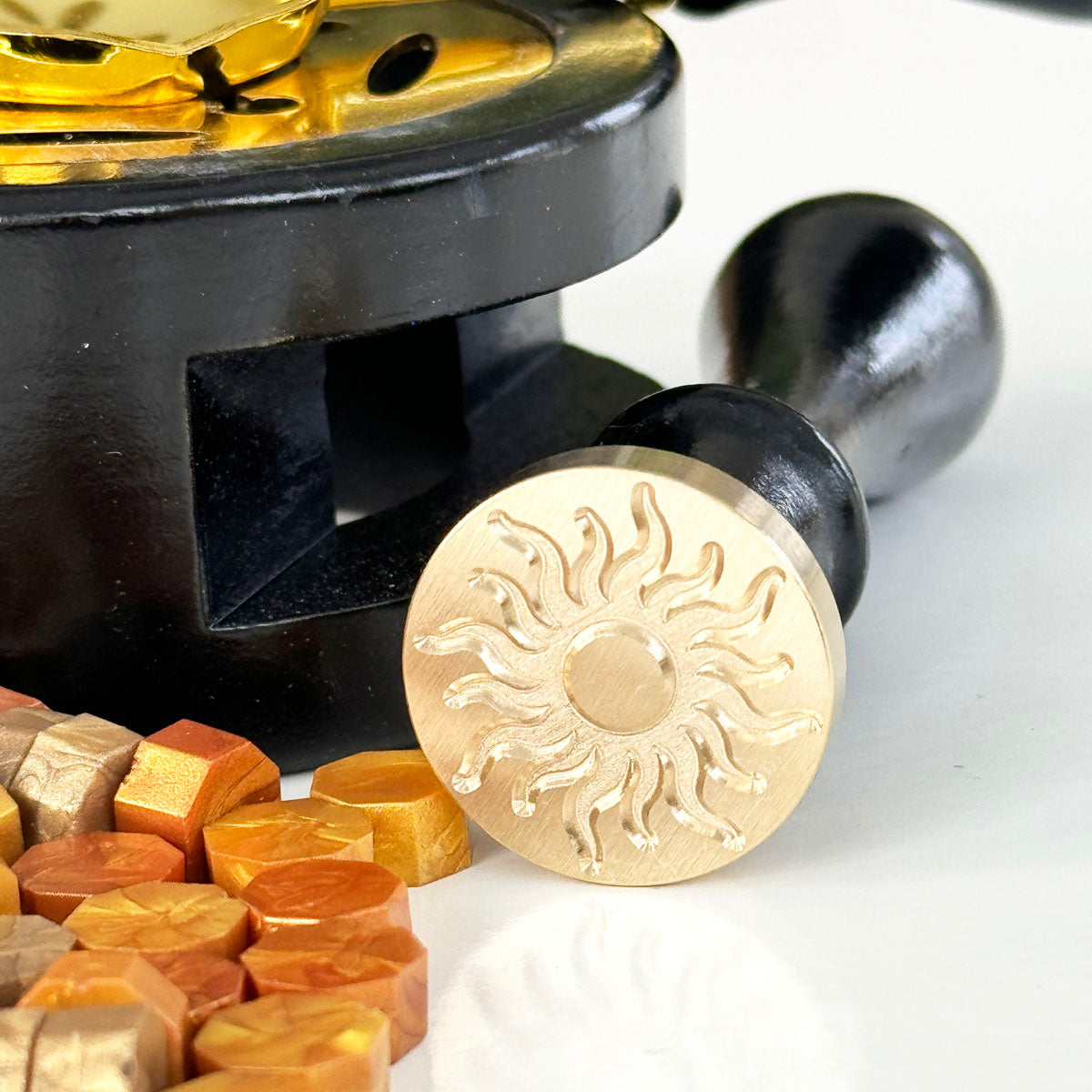 Sunshine Stamp Seal and Handle