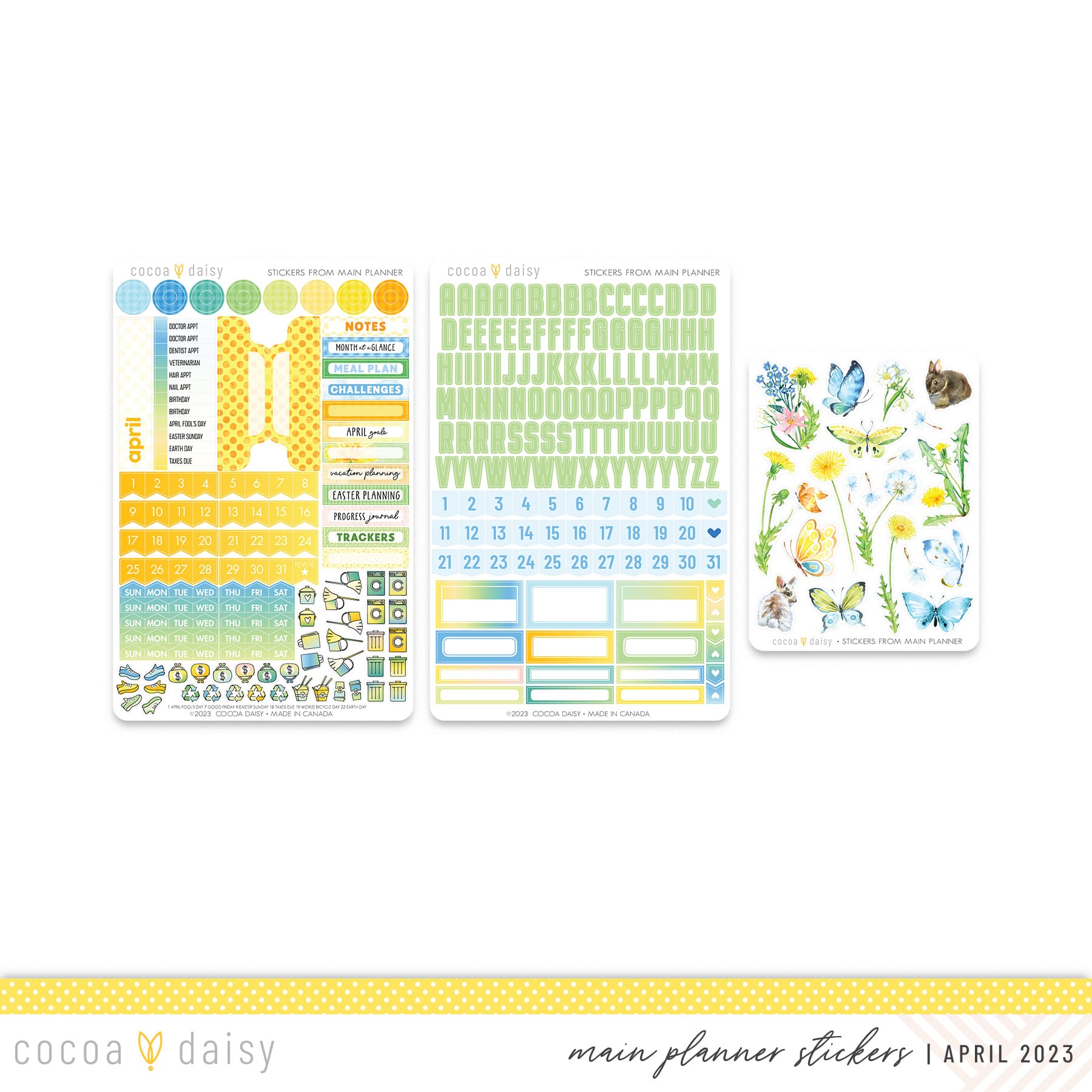 Summer Vibes Bible Journaling Sticker Kit July 2023