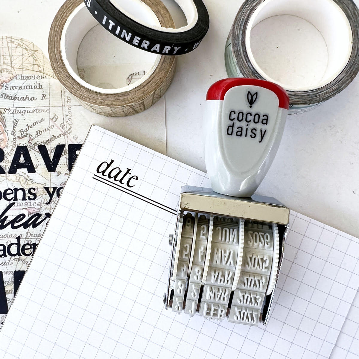 DIY do it yourself. Lettering abbreviation logo circle stamp set