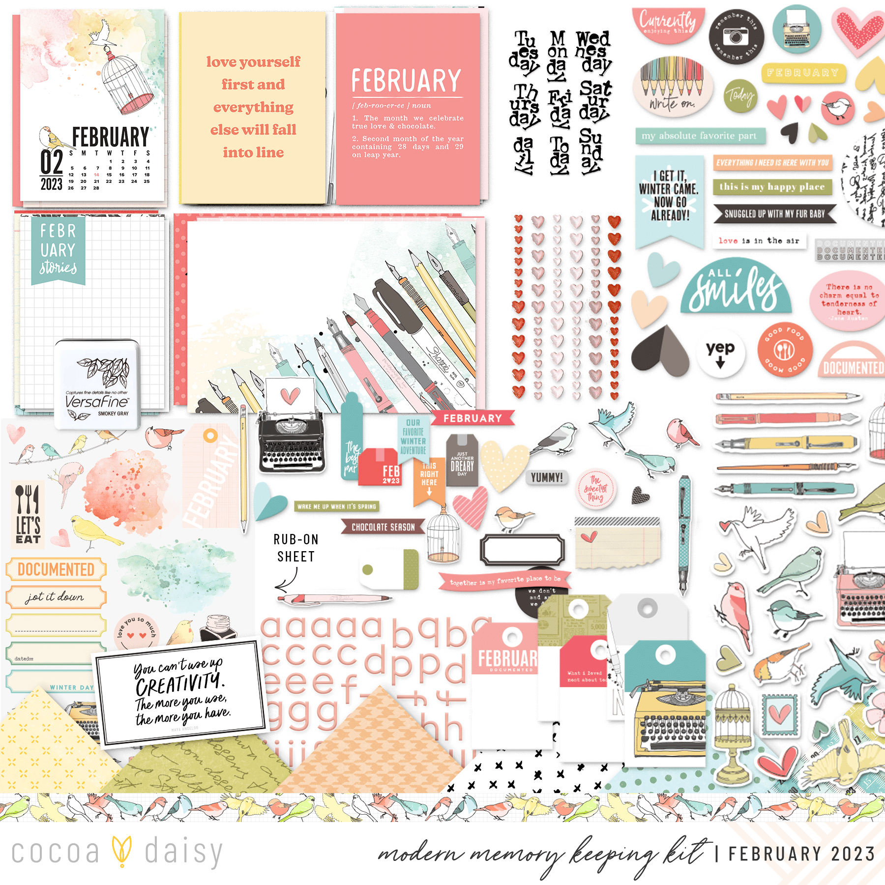 Limited Edition Kit featuring The Happy Ever Crafter – Cocoa Daisy