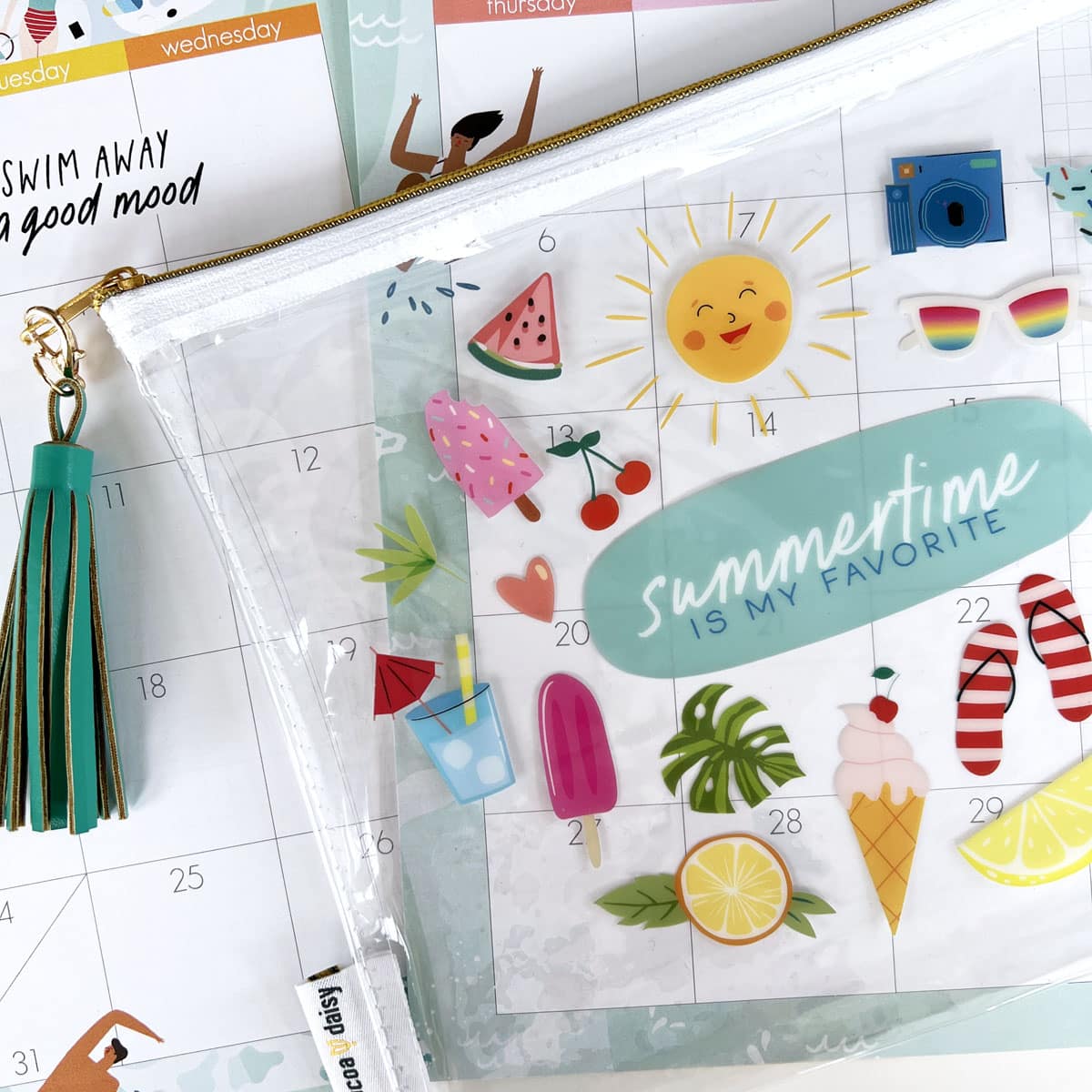 Summer Vibes Pouch July 2023