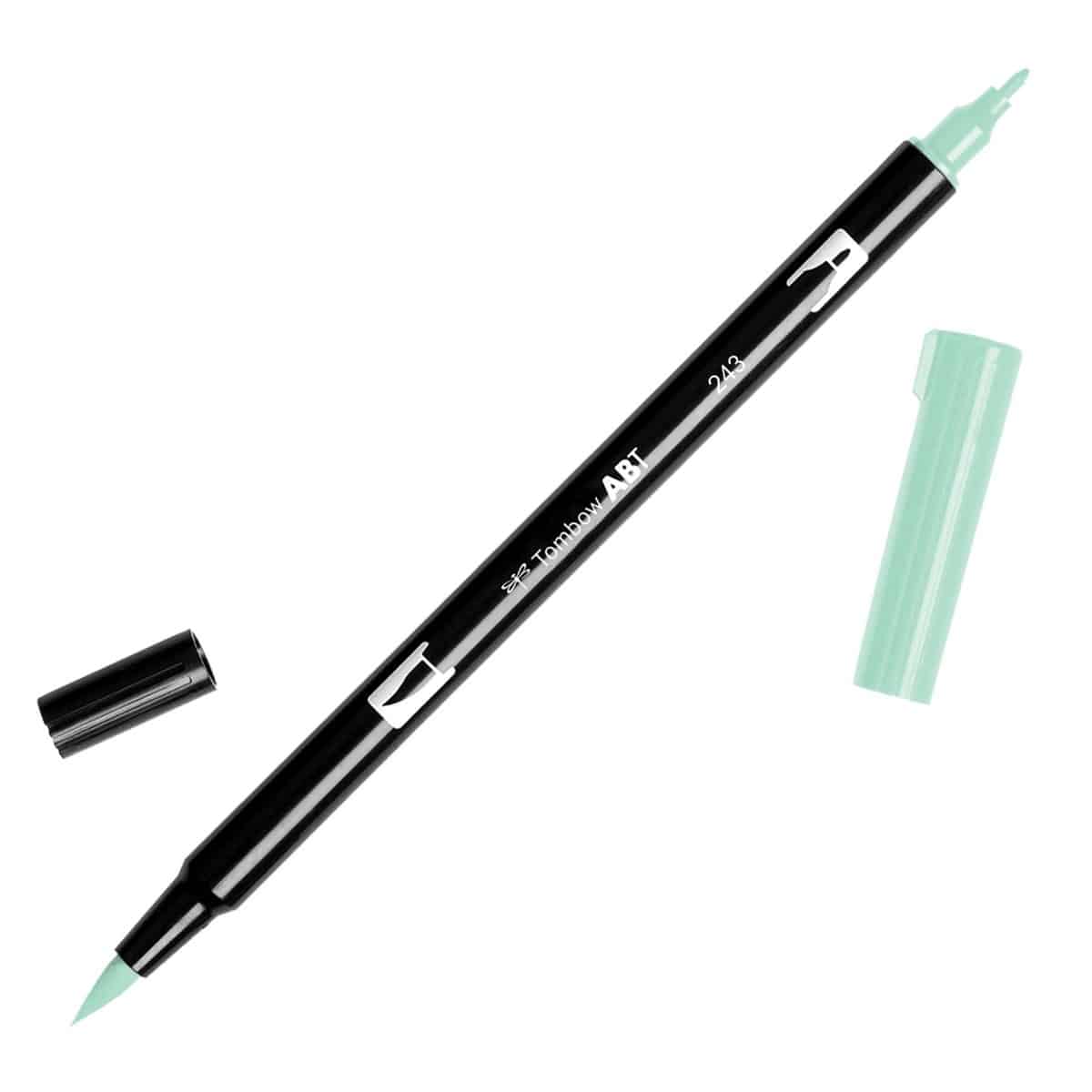 Tombow Dual Brush Pen Art Marker Mint (243)