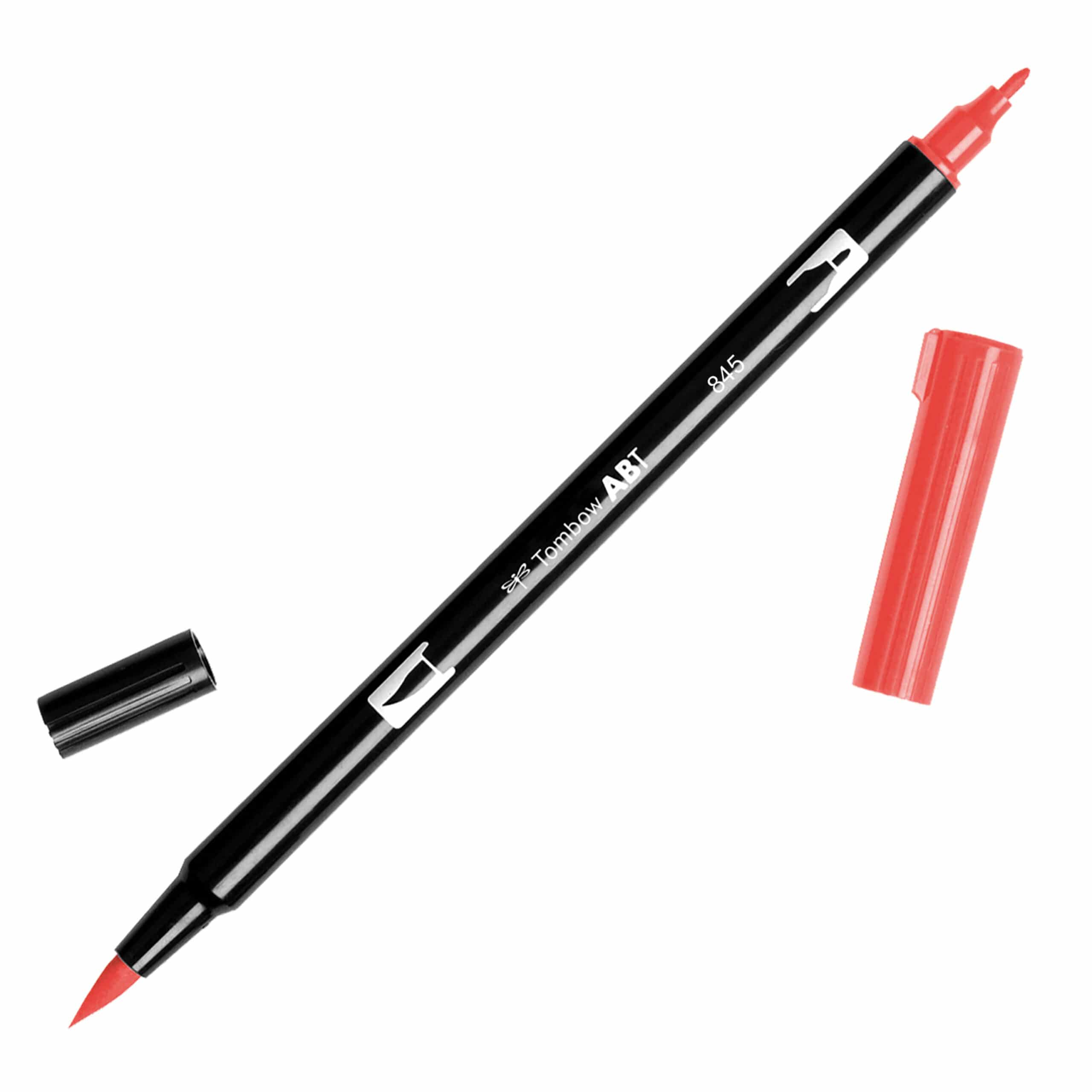 Tombow Dual Brush Pen Art Marker Carmine (845)