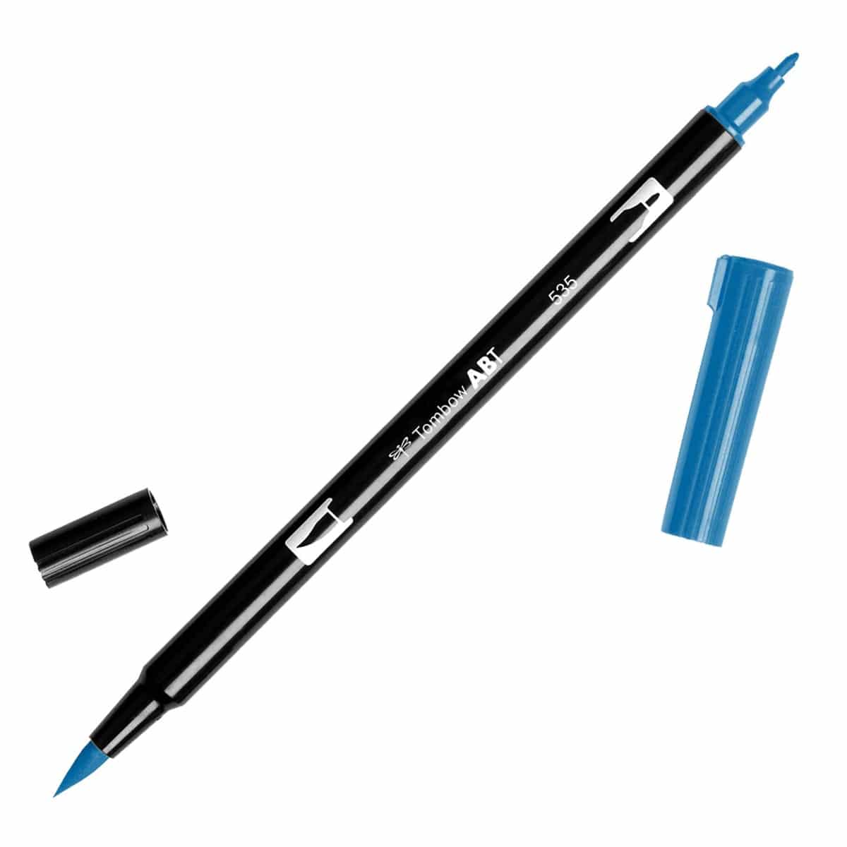 Tombow Dual Brush Pen Art Marker Cobalt Blue (535)