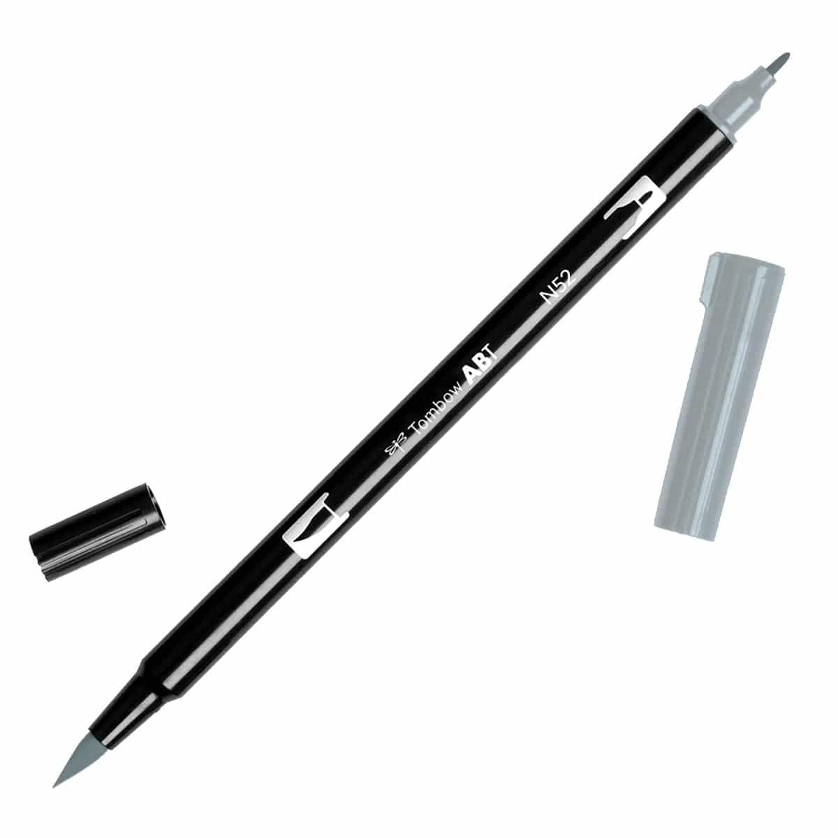 Tombow Dual Brush Pen Art Marker Cool Gray 8 (N52)
