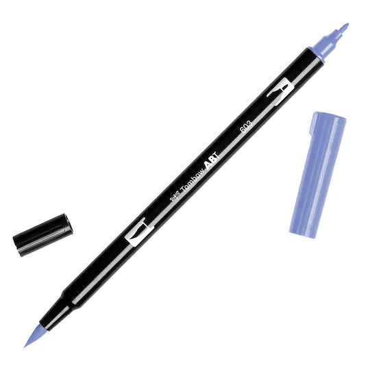 Tombow Dual Brush Pen Art Marker  Periwinkle (603)
