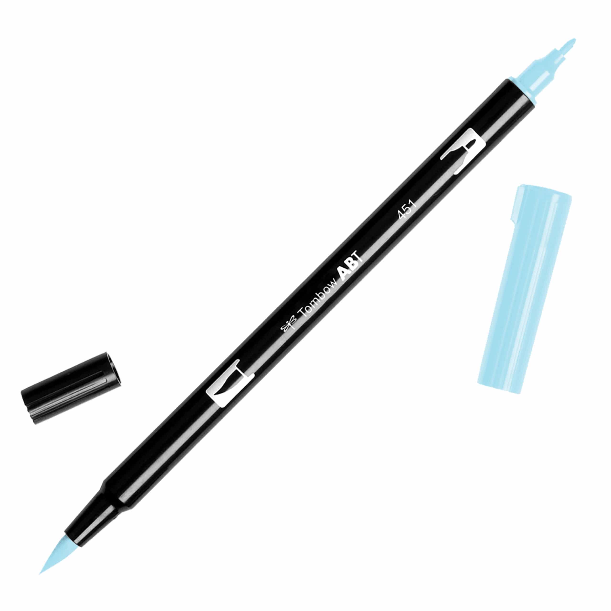 Tombow Dual Brush Pen Art Marker Sky Blue (451)